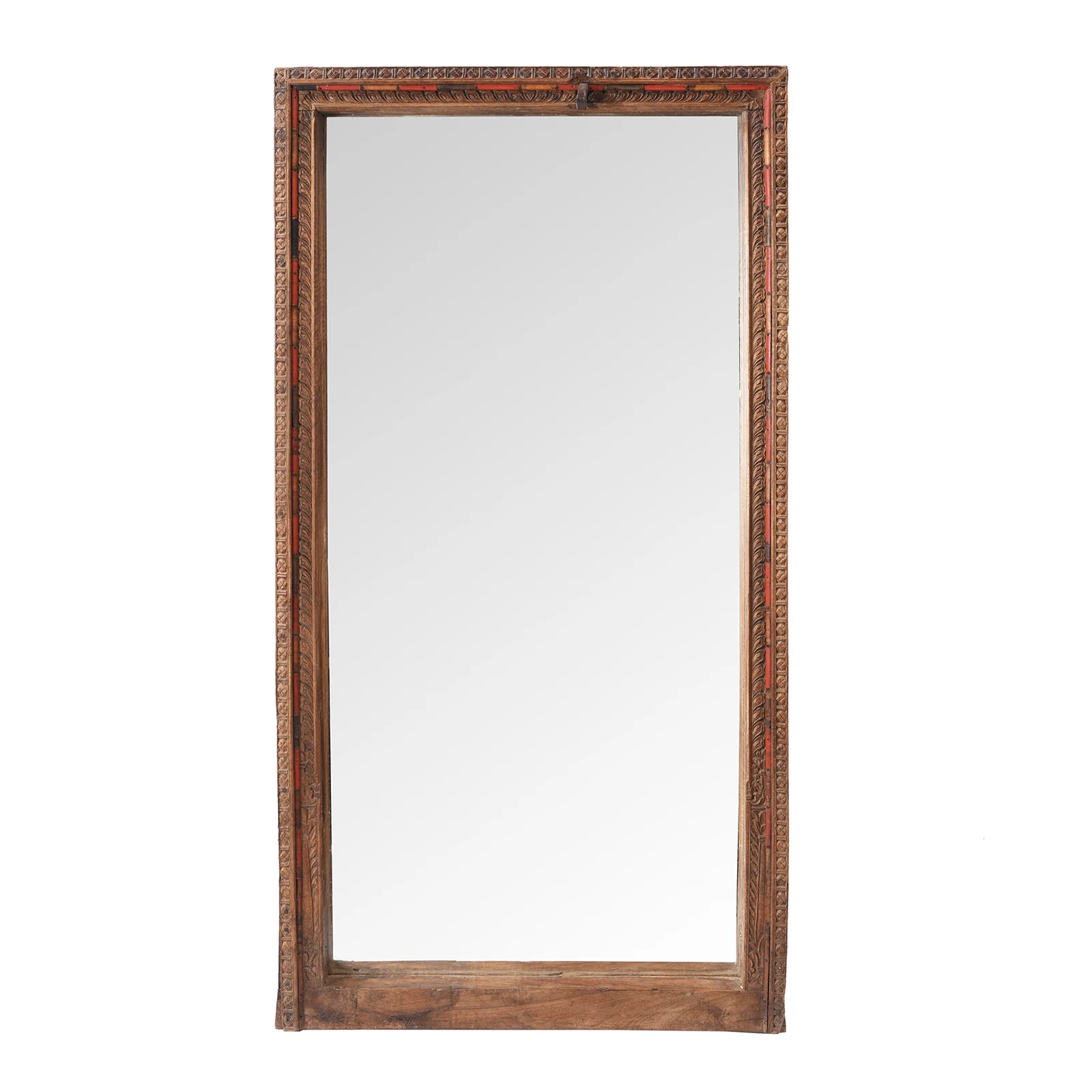 Door Mirror From Shekhawati - 19th Century