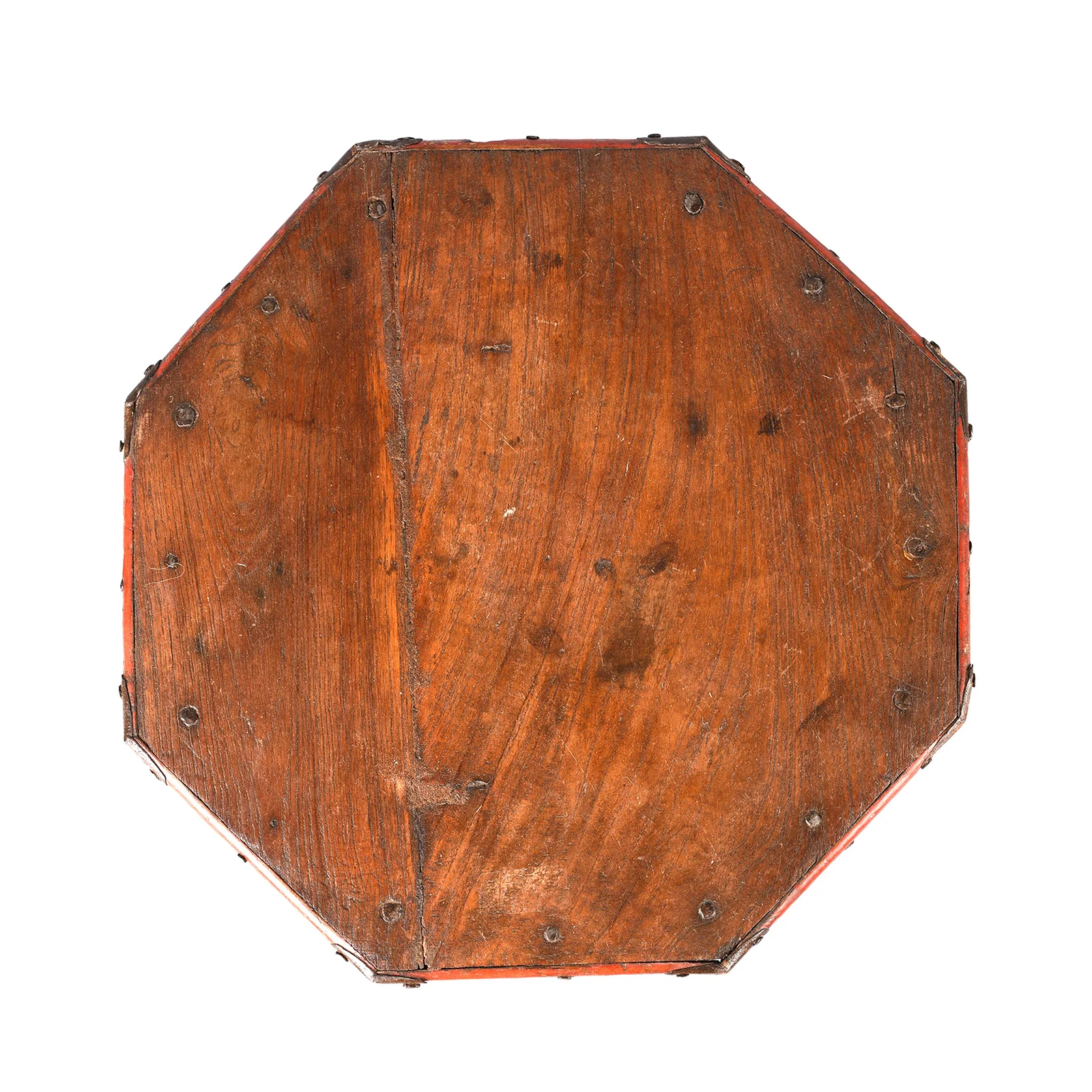 Small Octagonal Bajot Low Table From Gujarat - 19th Century - Image 2
