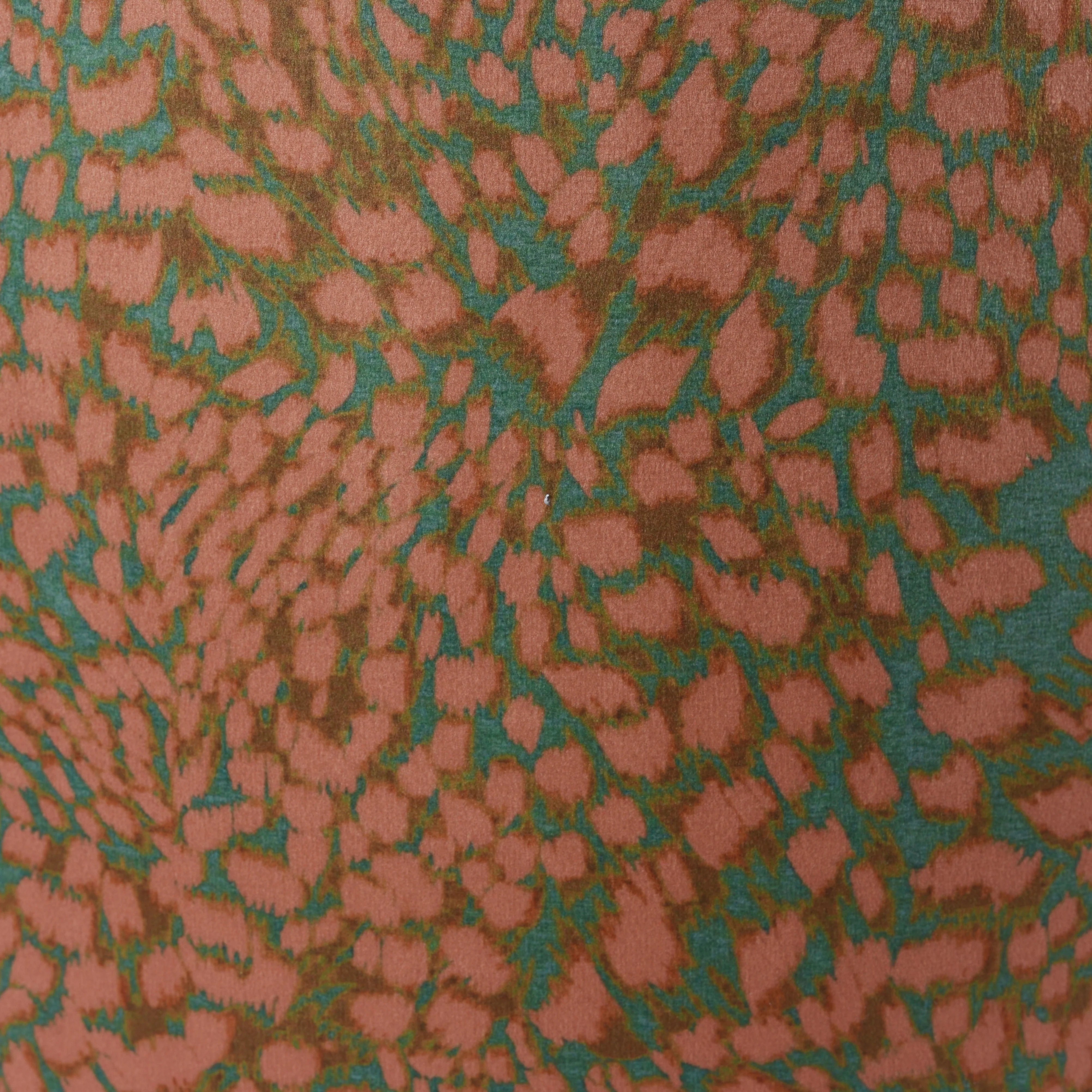 Leopard Drum Lampshade - Peach - Various Sizes - Image 3