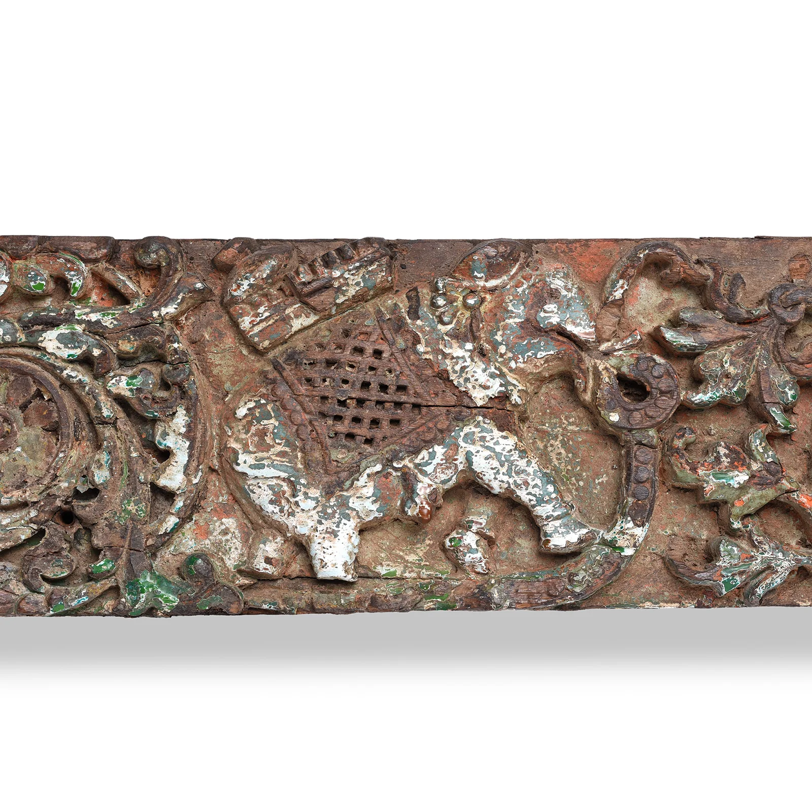 Carved Kalaśa Lintel Panel From Gujarat - 19th Century - Image 4