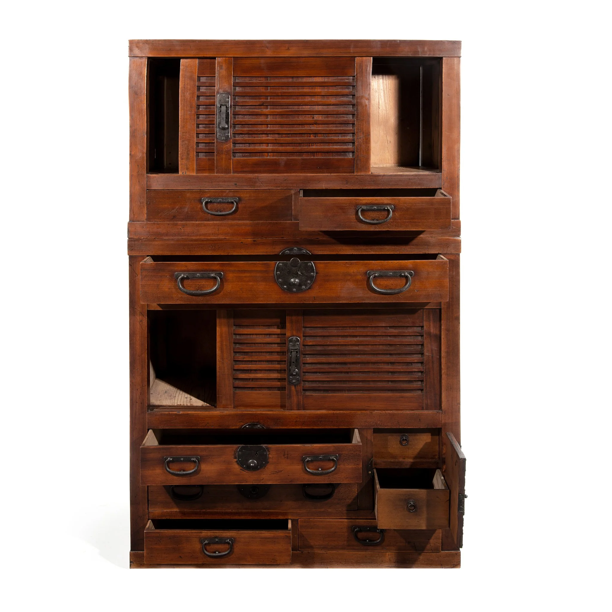 Choba Dansu -Japanese Chest - Meiji Period - Image 2