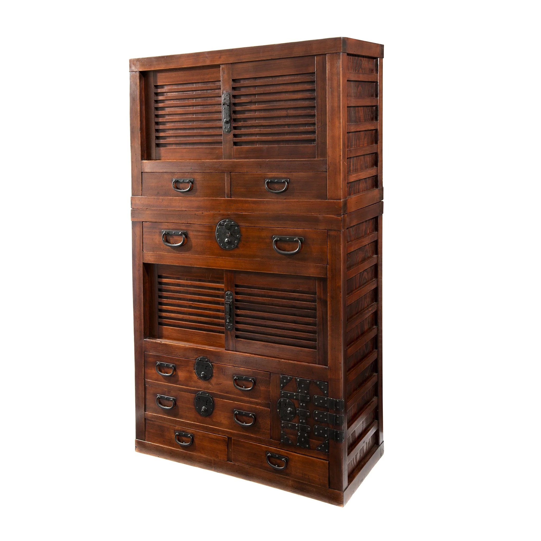 Choba Dansu -Japanese Chest - Meiji Period - Image 3