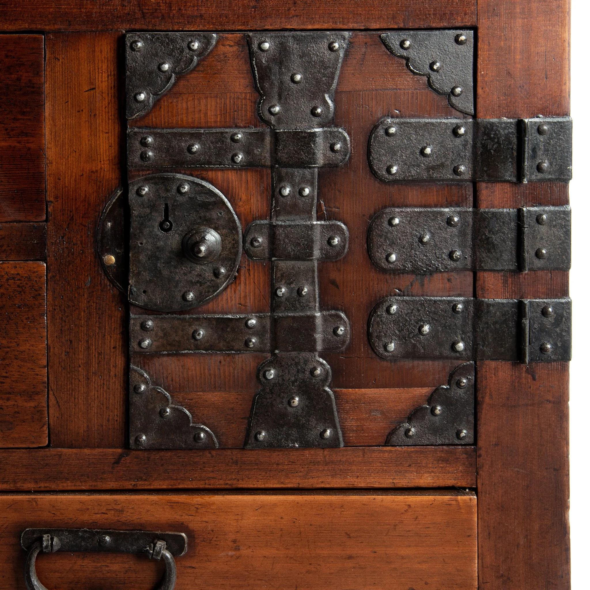 Choba Dansu -Japanese Chest - Meiji Period - Image 5