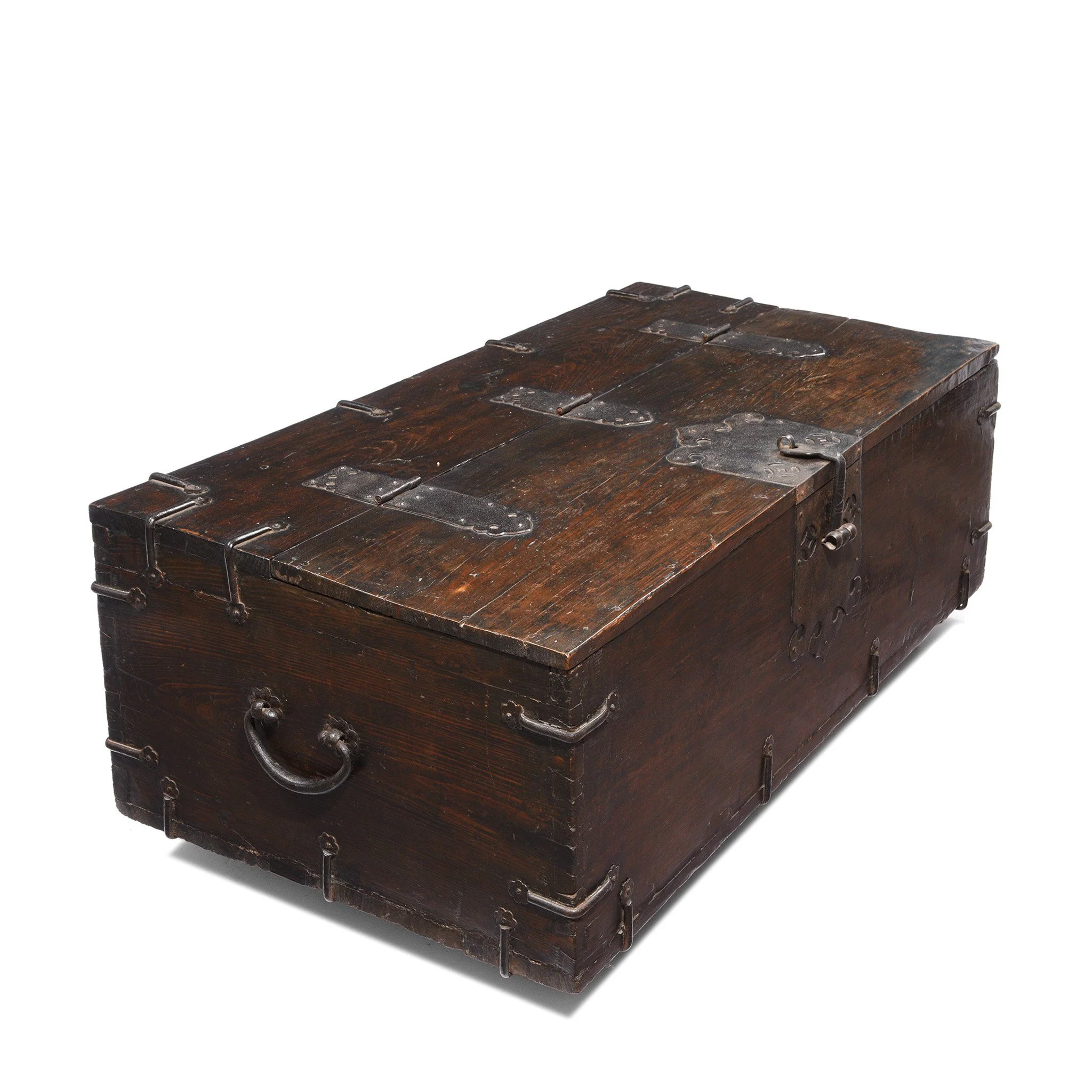 Korean Coin Chest With Iron Mounts - 18thC - Image 4