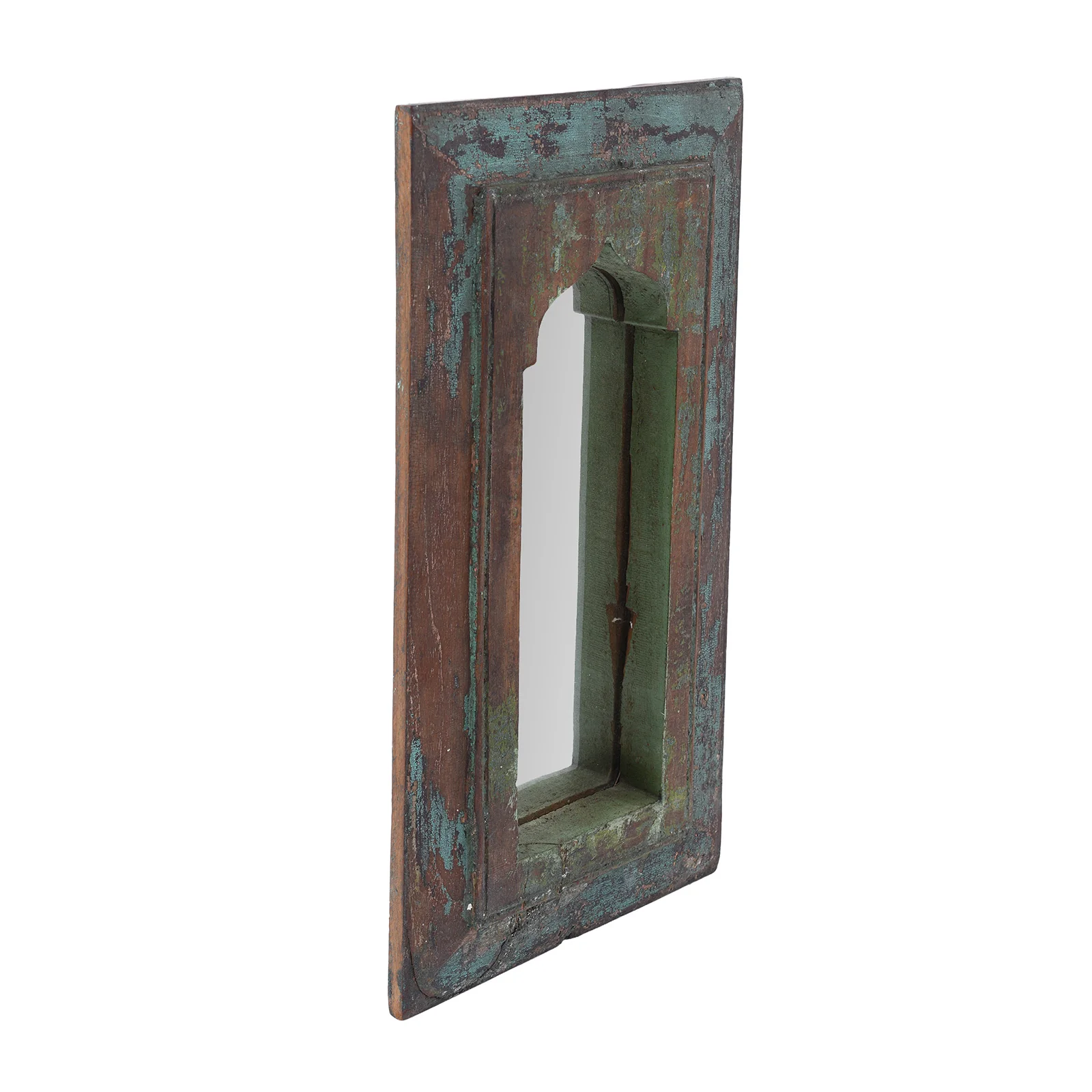 Mihrab Mirror Frame Made From Old Teak - Image 3