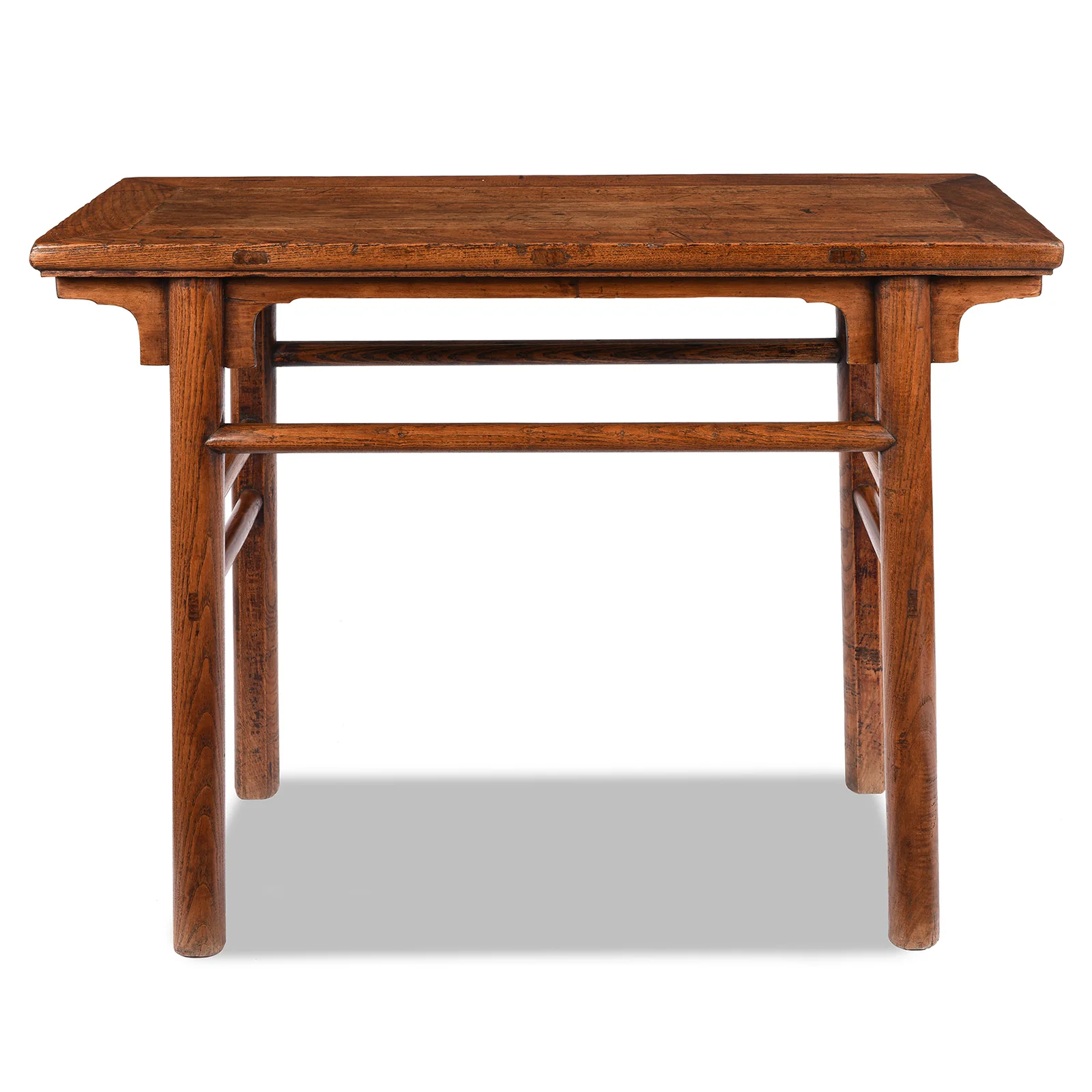 Elm Half Table From Shanxi Province - 19th Century - Image 3