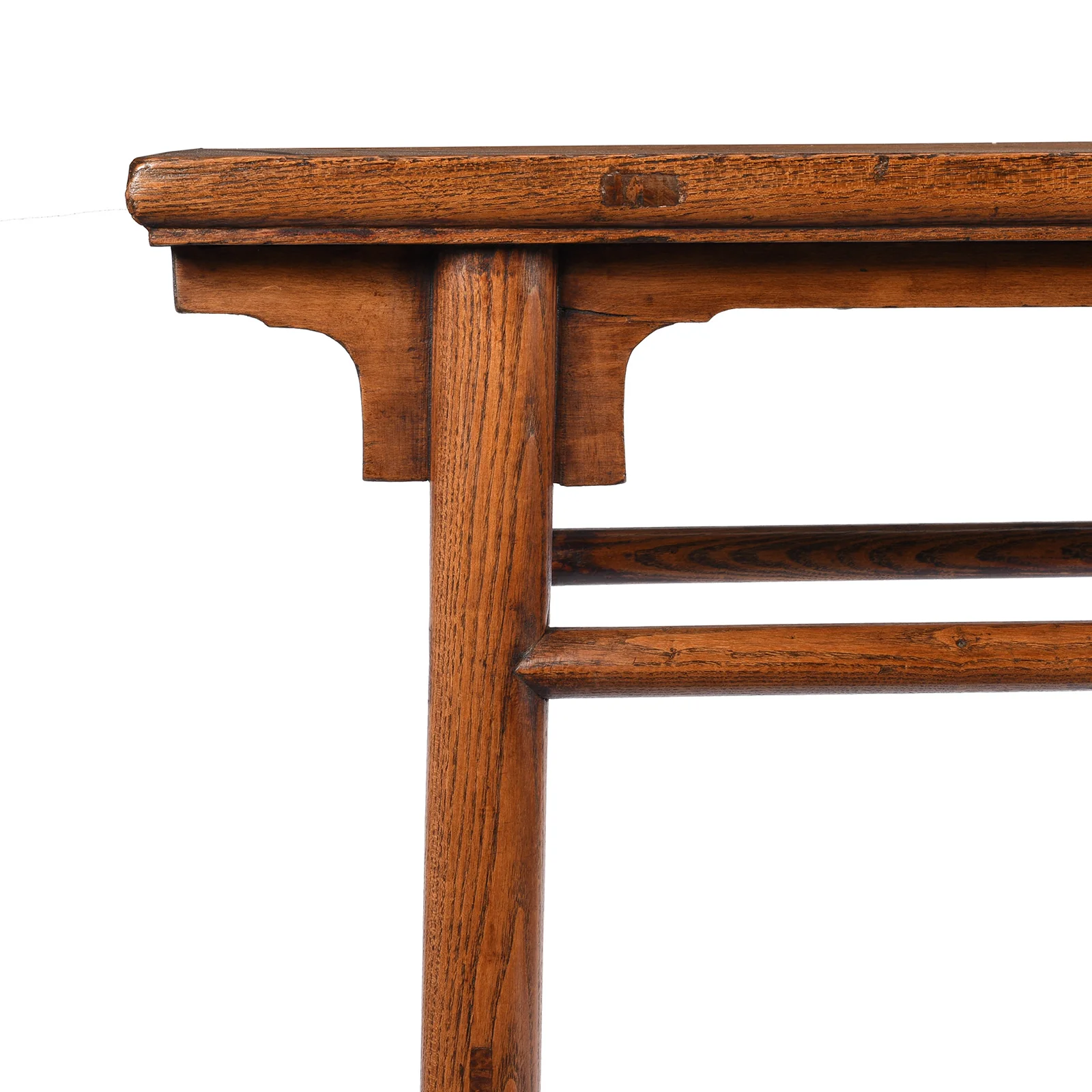 Elm Half Table From Shanxi Province - 19th Century - Image 4