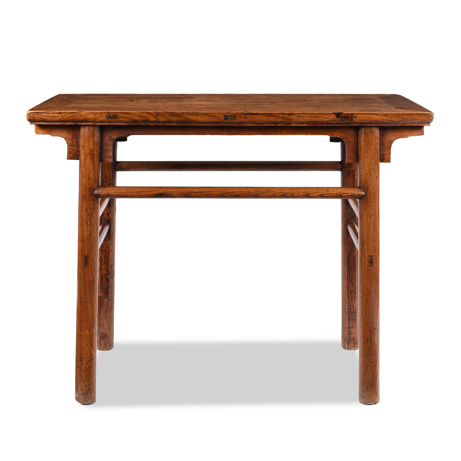 Elm Half Table From Shanxi Province - 19th Century - Image 7