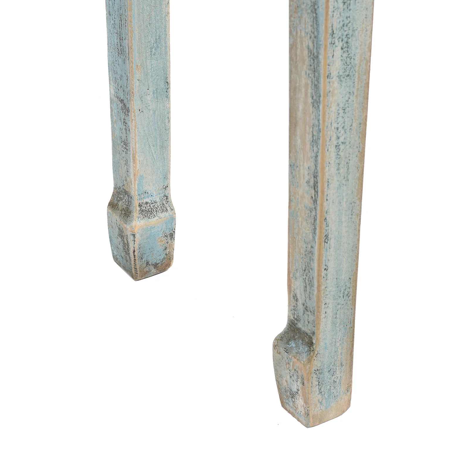 Blue Painted Shandong Style Ladies Console - Image 7