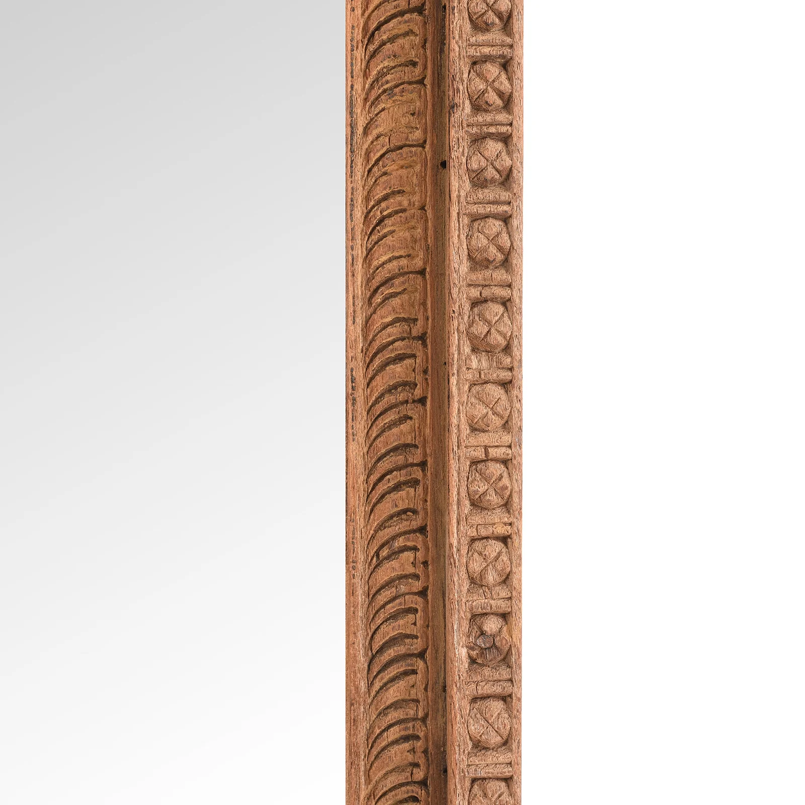 Mirror Made From An Old Shekhawati Window - 19th Century - Image 5