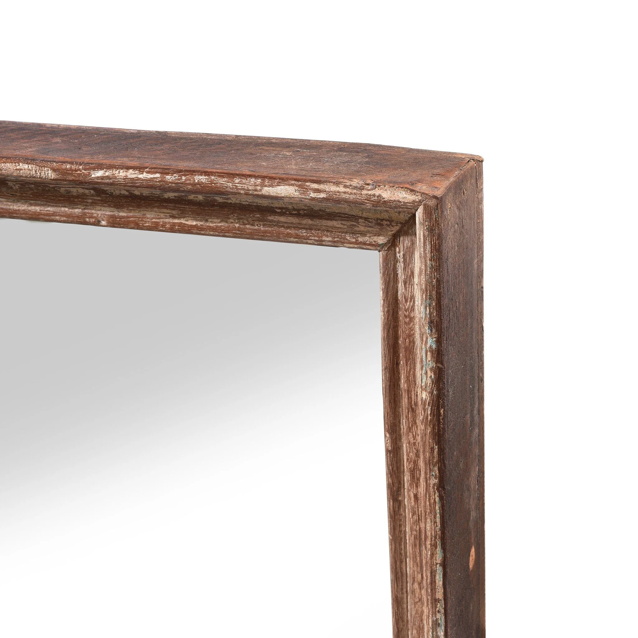 Rustic Painted Indian Mirror - Image 4