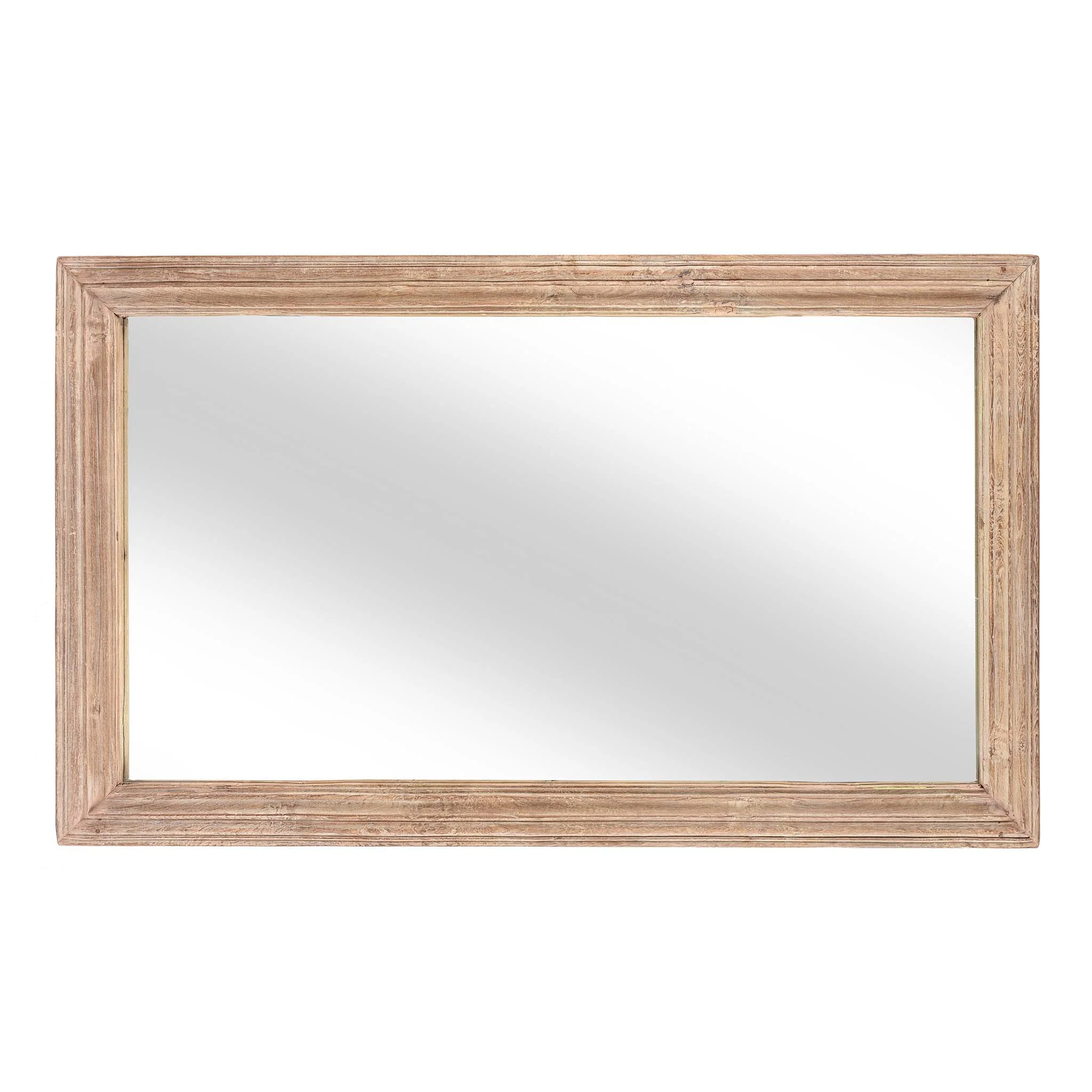 Cream Painted Indian Mirror (129 x 76cm) - Image 2