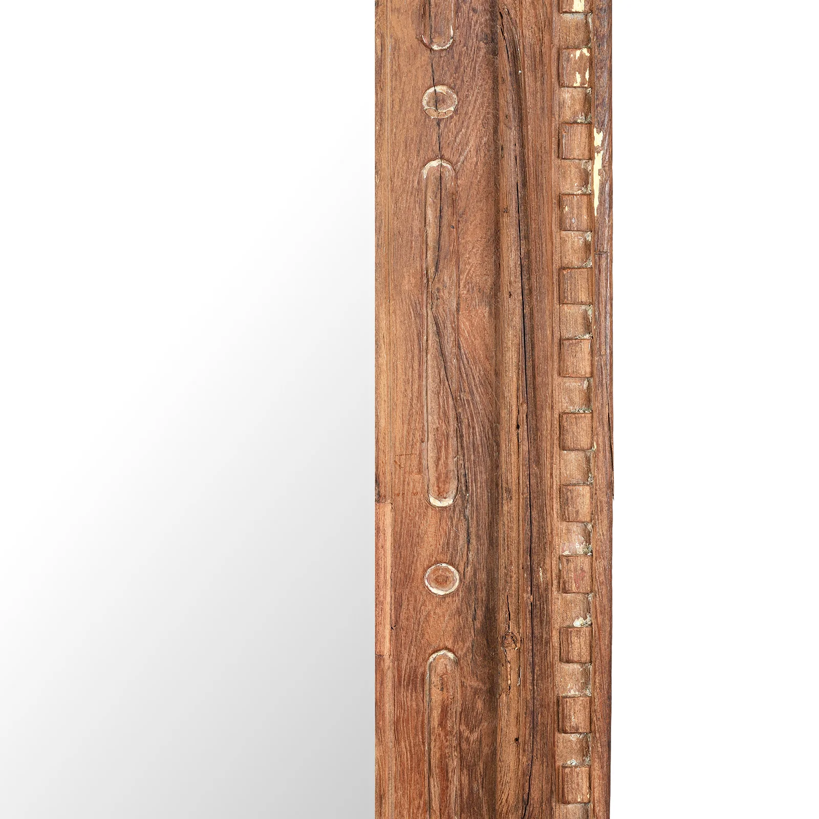 Mirror Made From Old Teak - 19th Century - Image 5