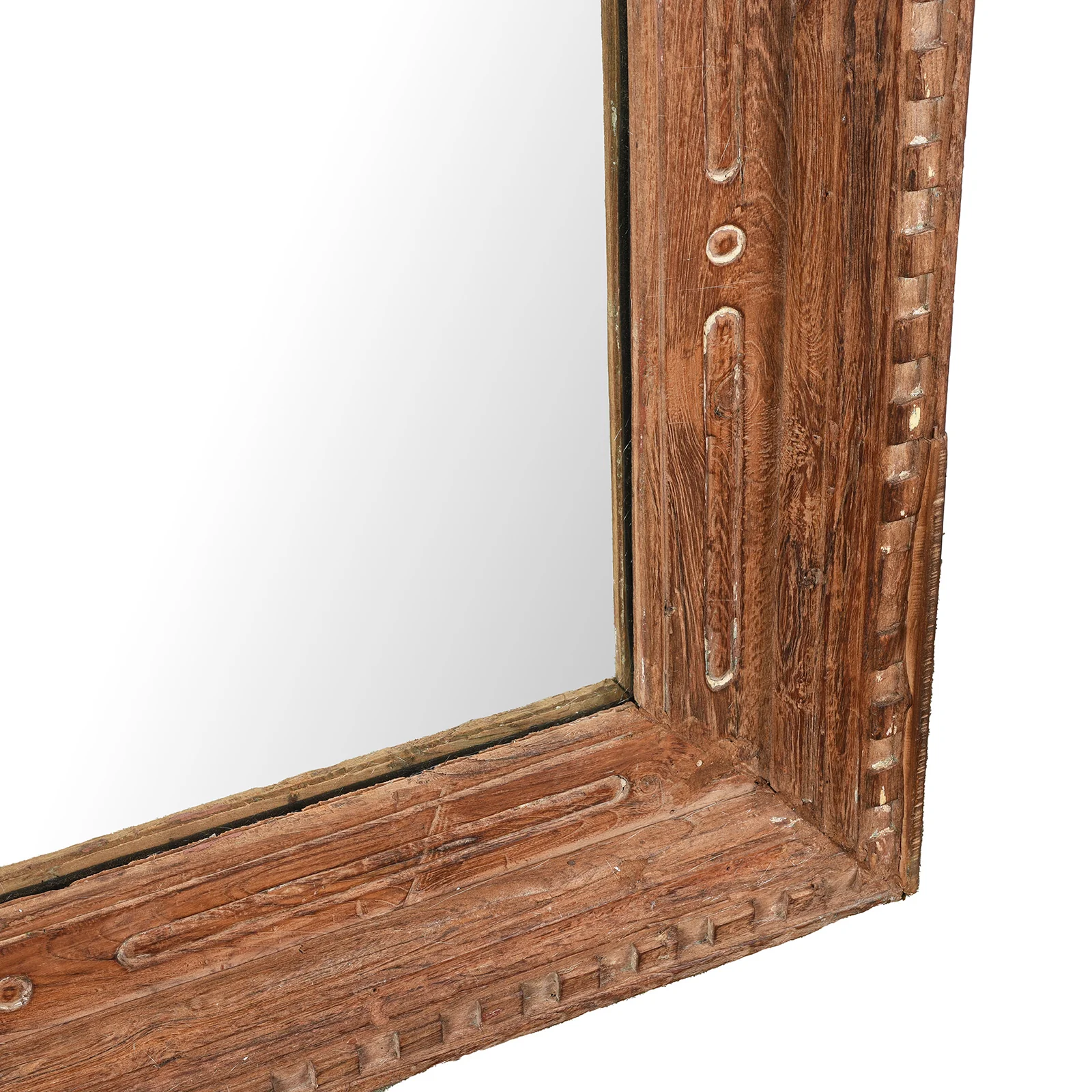 Mirror Made From Old Teak - 19th Century - Image 6