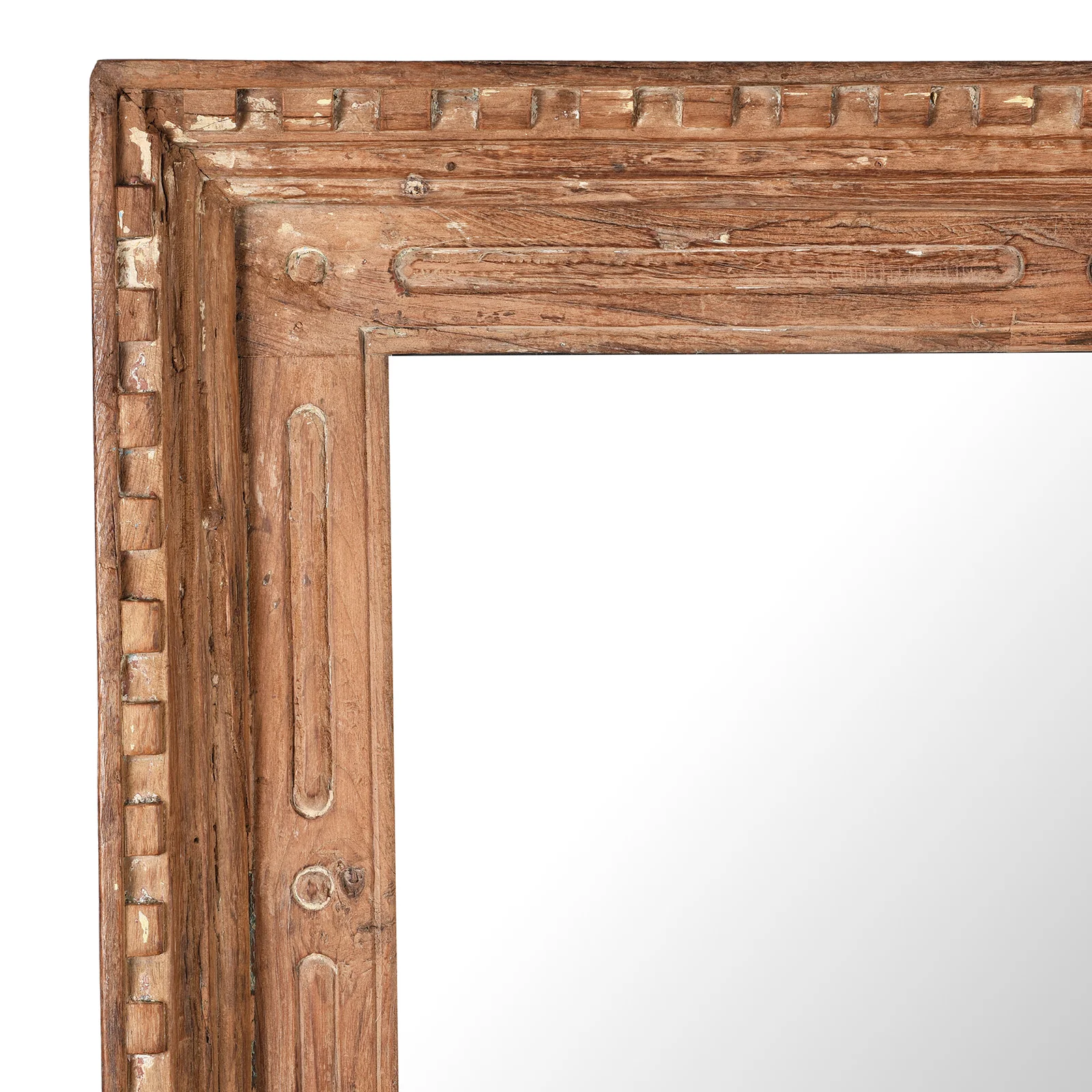 Mirror Made From Old Teak - 19th Century - Image 7