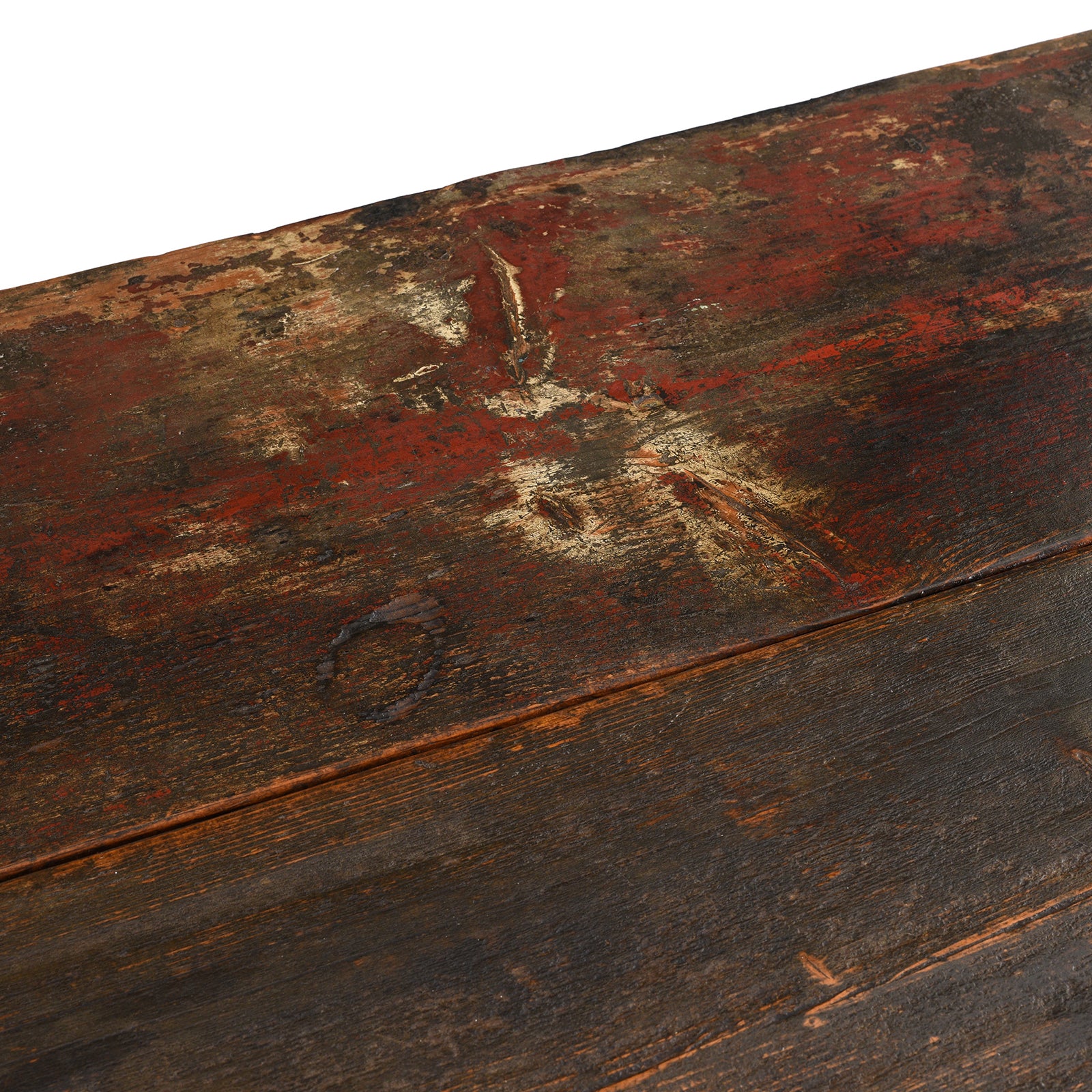 Painted Mongolian Chest On Stand - 19th Century - Image 10