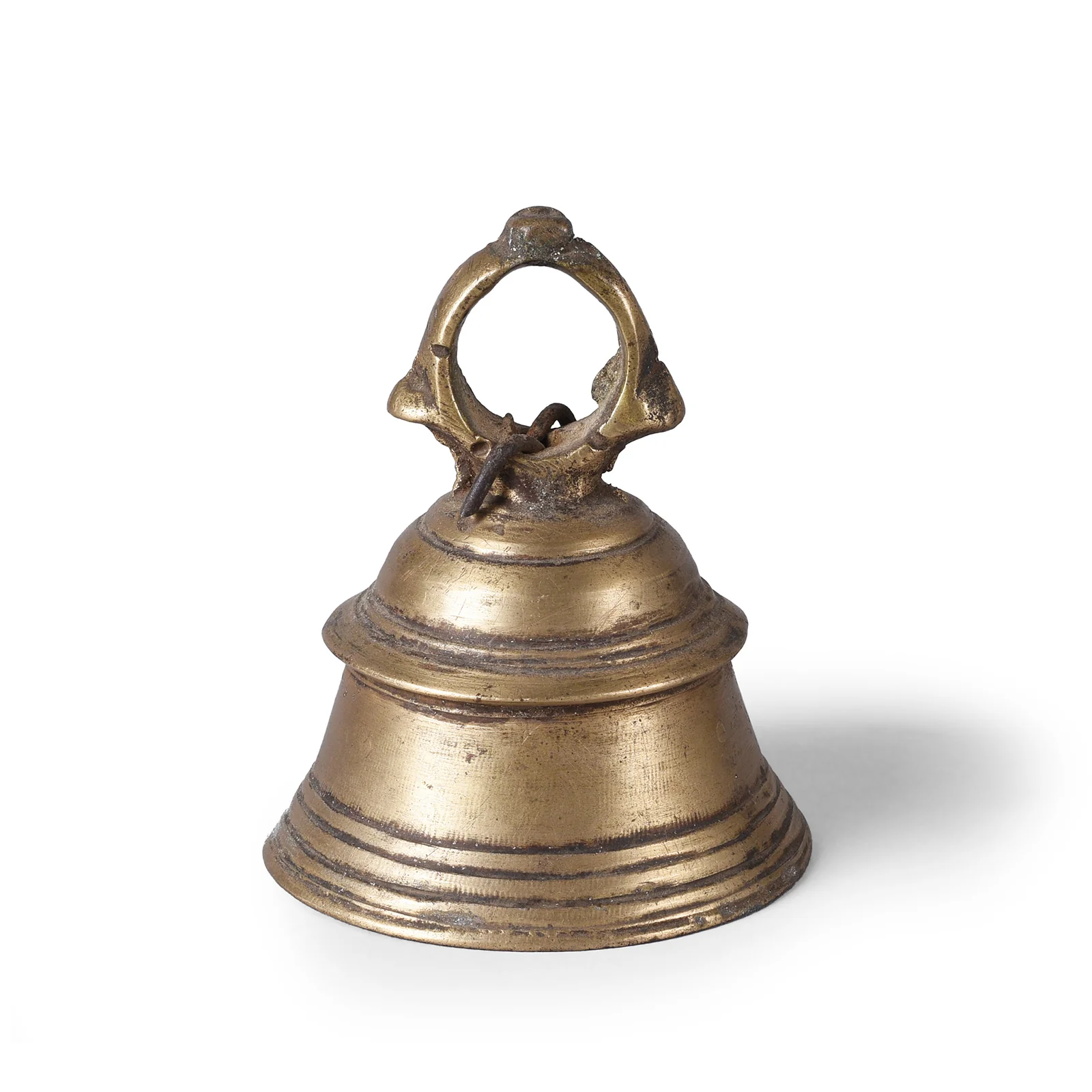 Old Brass Puja Bell from Delhi - Early 20thC