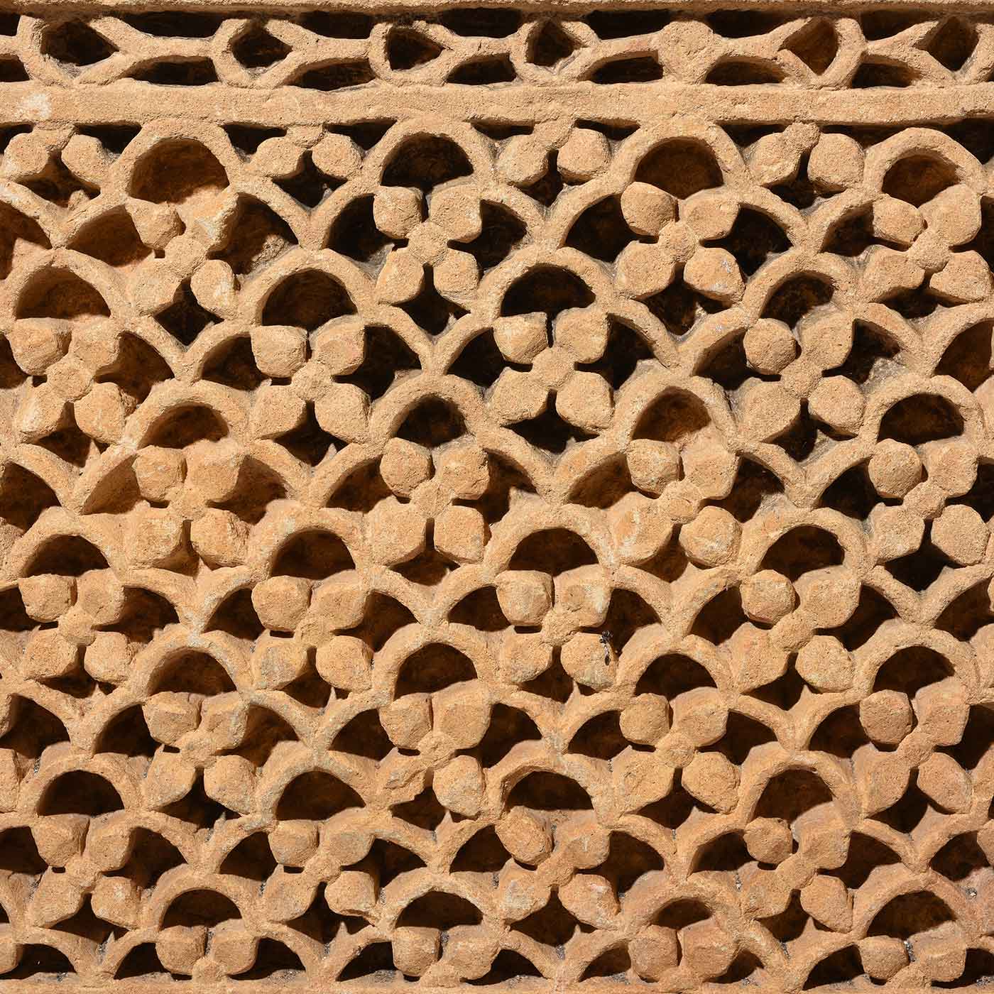 Old Carved Stone Jali Panel From Rajasthan - 19thC - Image 4
