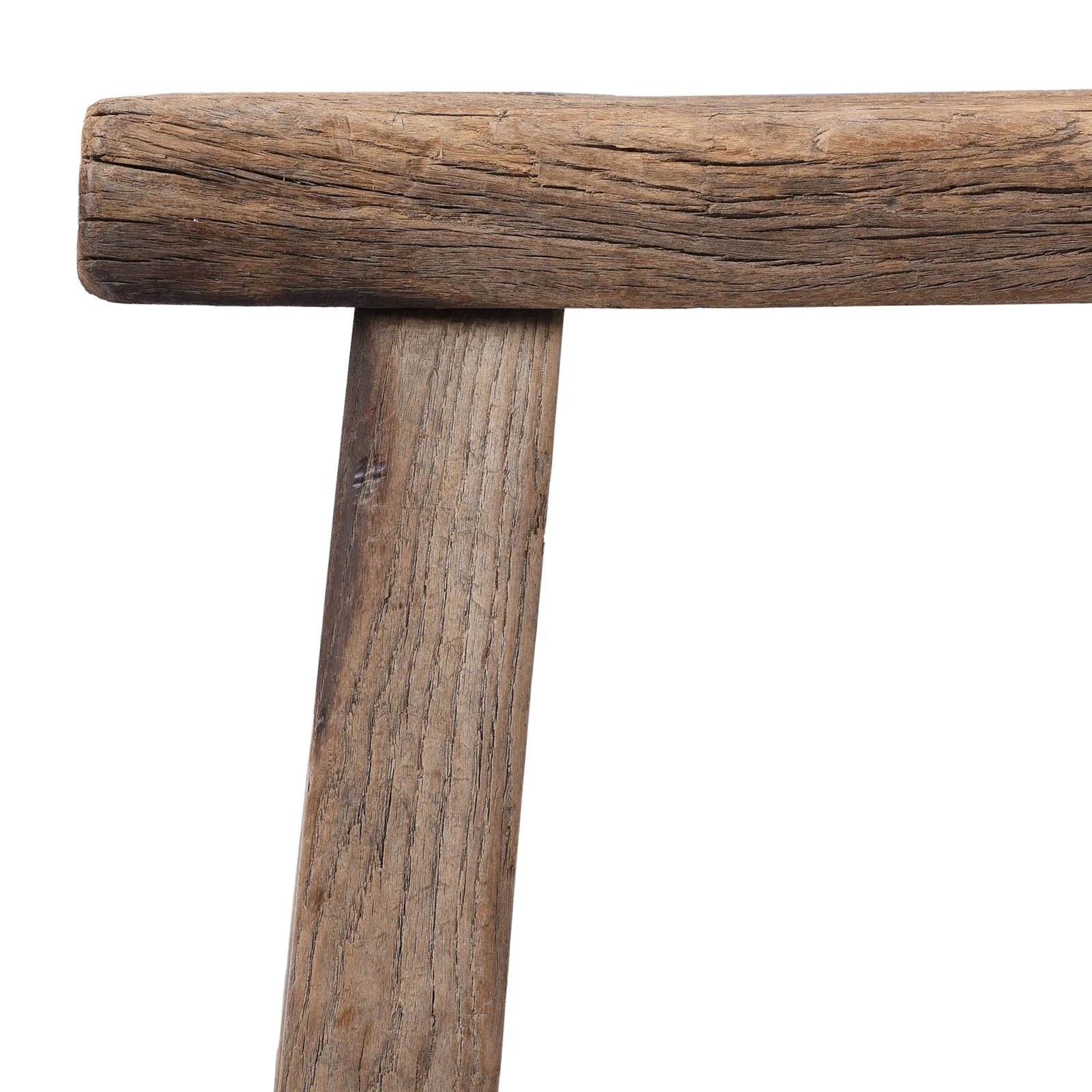 Elm Saddle Stool from Shanxi - 19th Century - Image 2