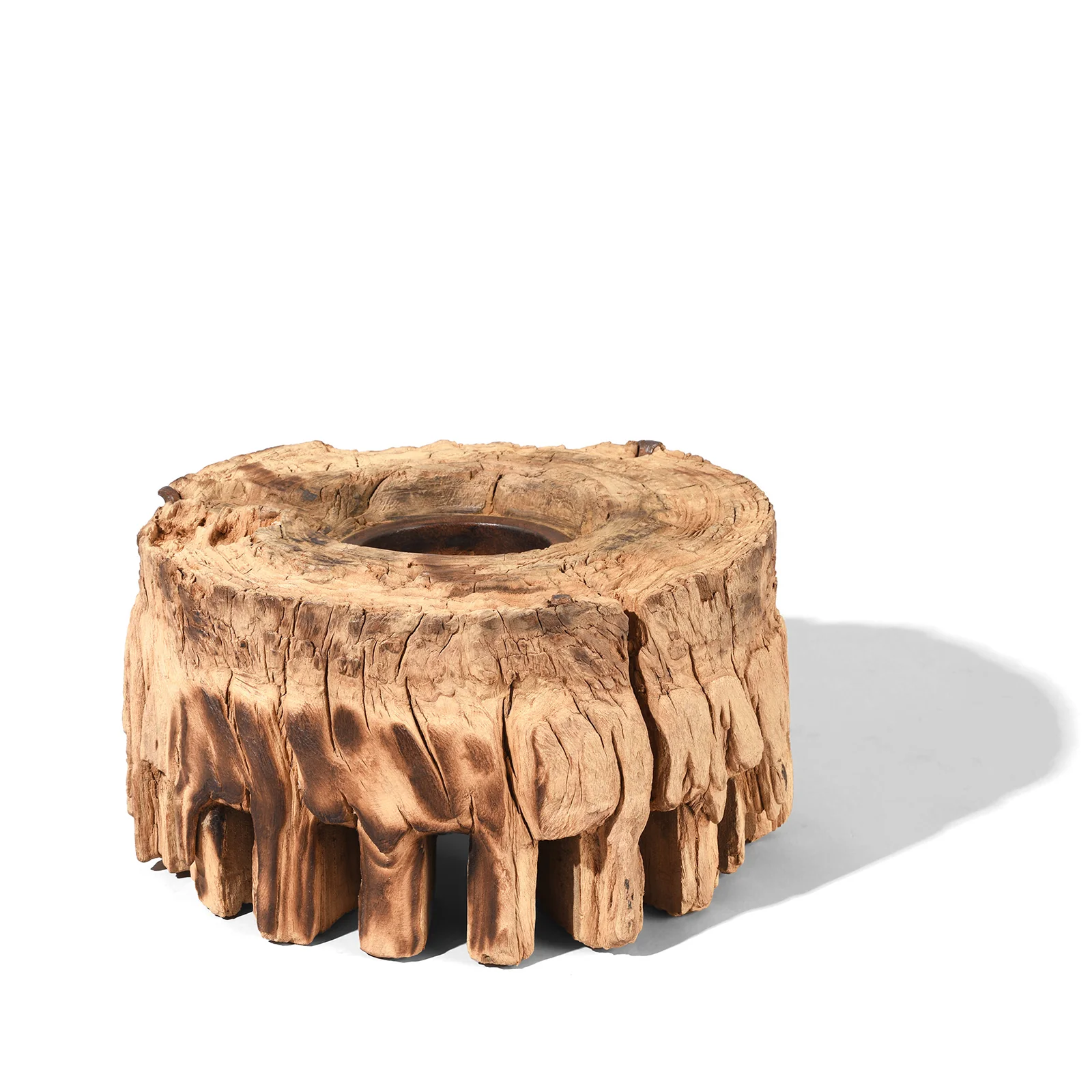 Elm Wheel Hub From Shanxi - 18th Century - Image 5