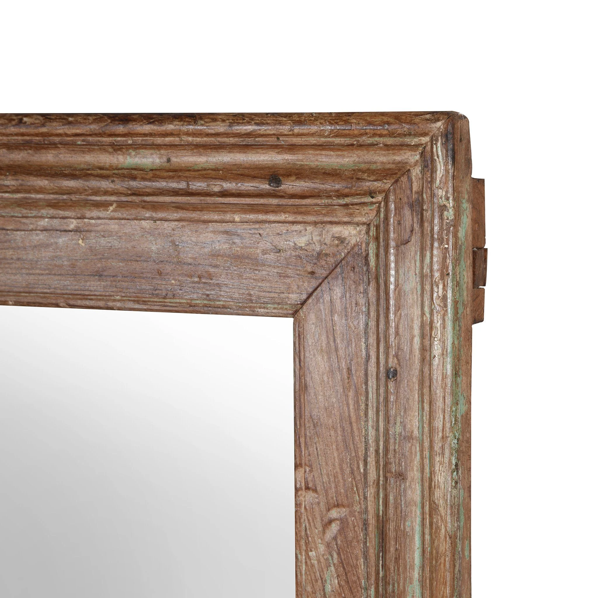 Rustic Painted Indian Mirror - Image 4