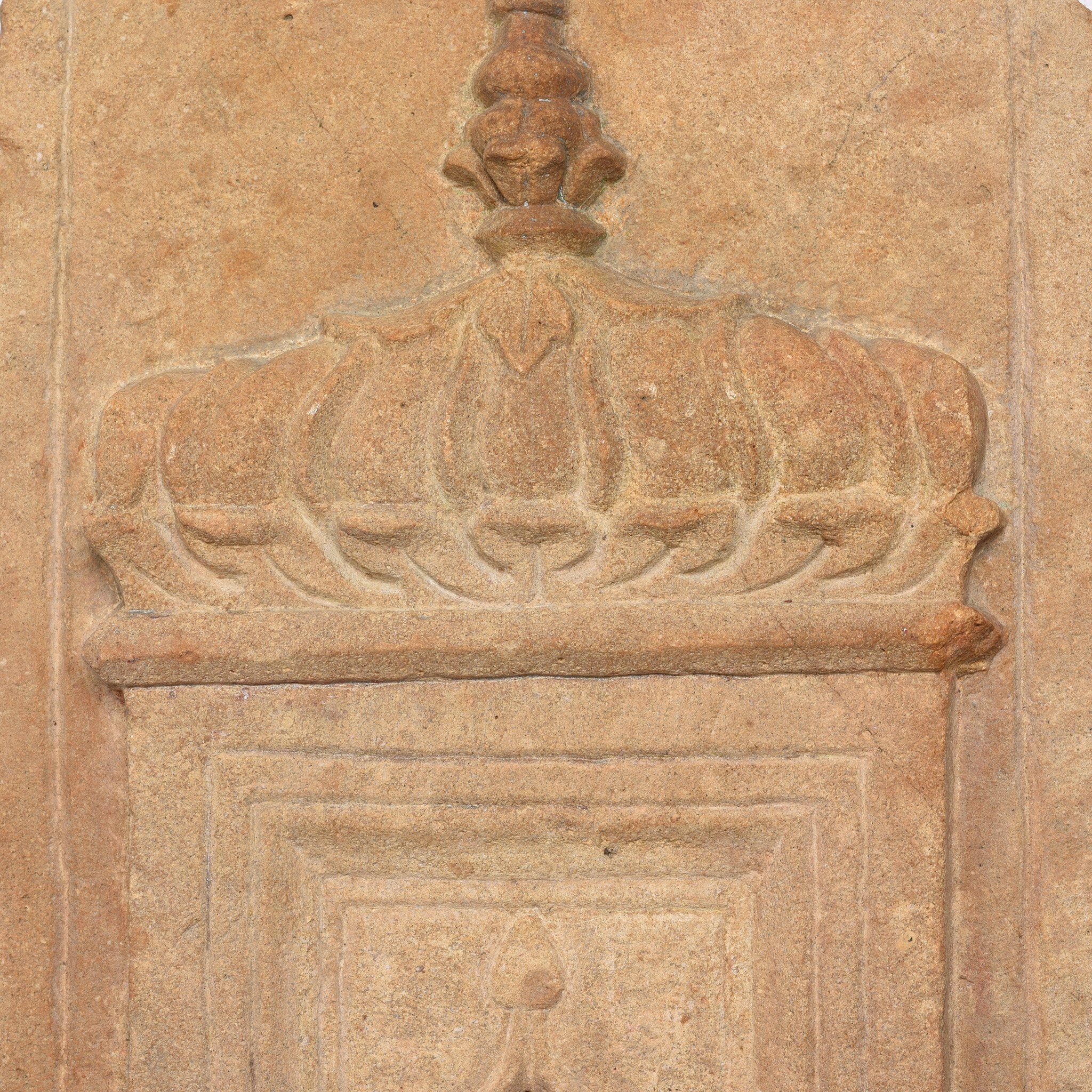 Old Indian Stone Lamp Niche From Jaisalmer- 19thC - Image 3