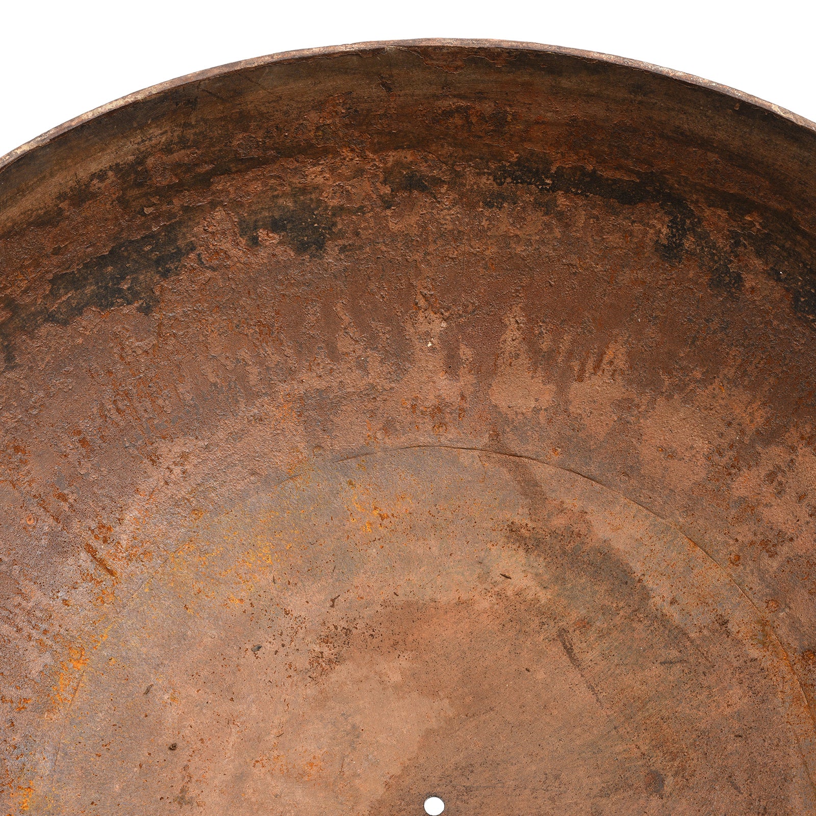 Old 1920's Kadai - Indian Fire Bowl On Stand From Rajasthan - 82cm - Image 6