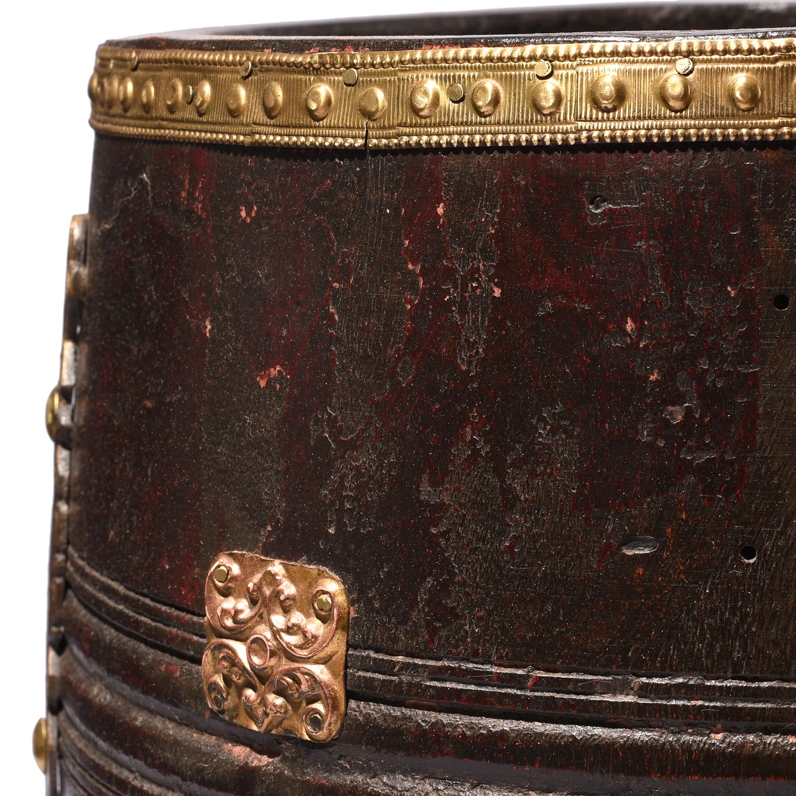Old Wooden Grain Measure From South India - Ca 1920 - Image 2