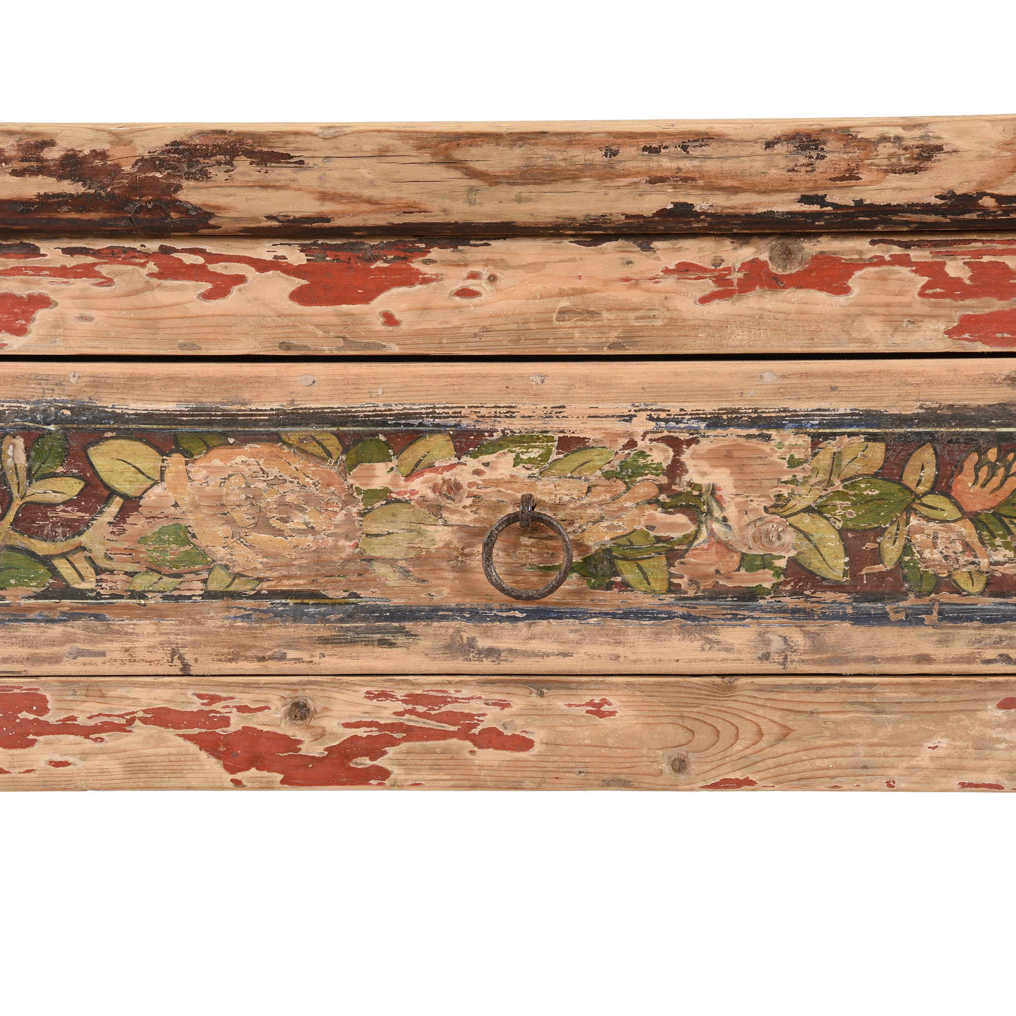 Painted Altar Table From Mongolia - 19thC - Image 5