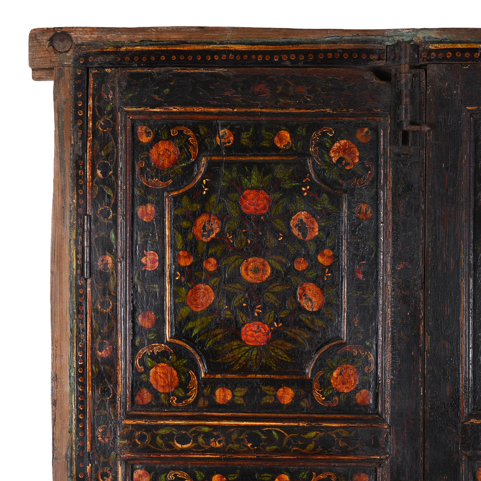 Painted Bikaner Doors - 19th Century - Image 2