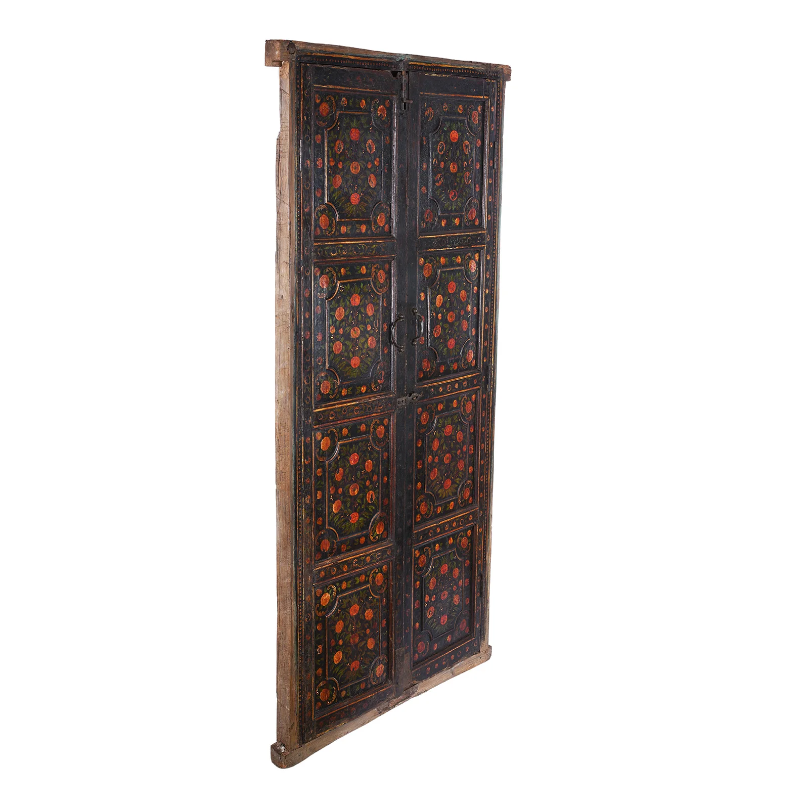 Painted Bikaner Doors - 19th Century - Image 3