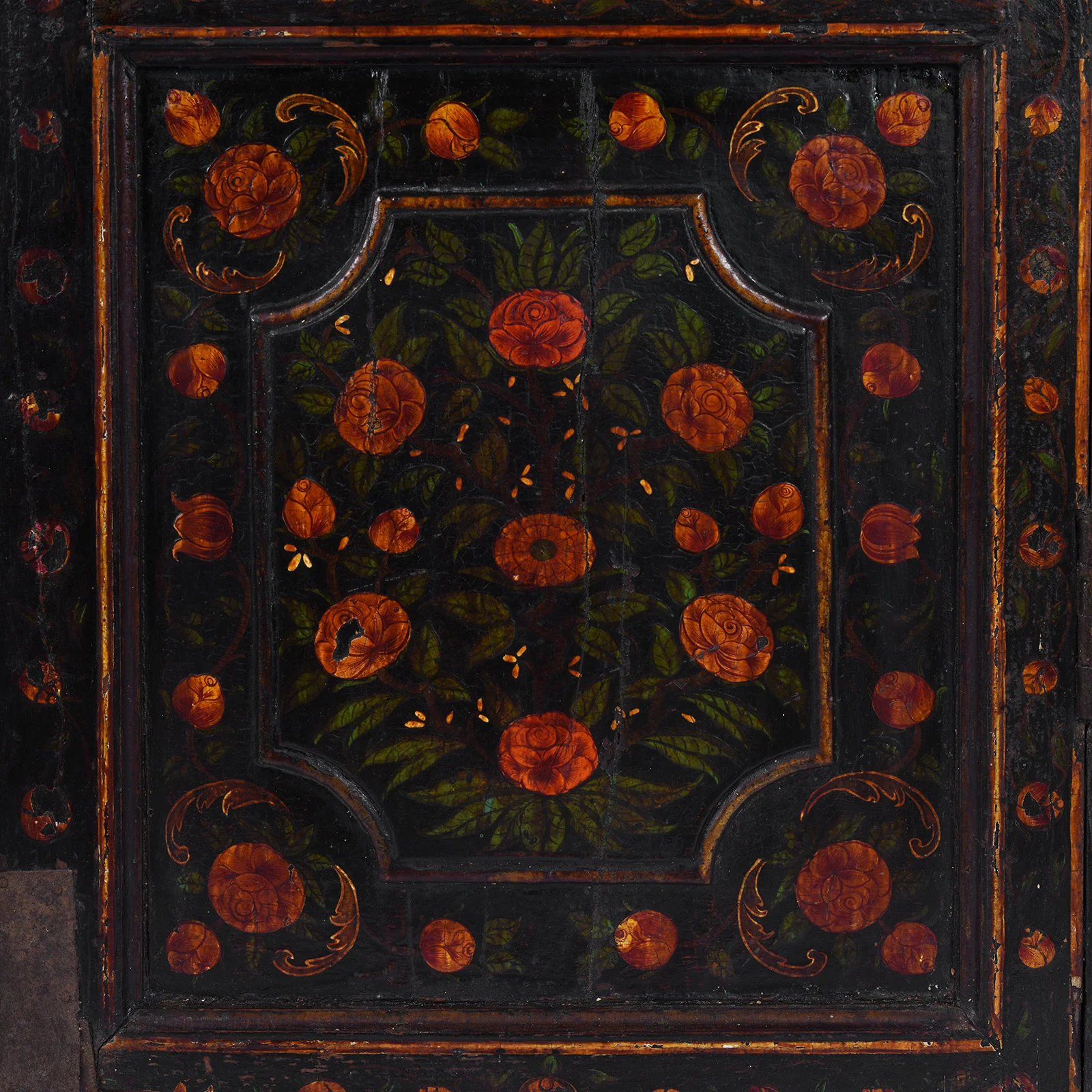 Painted Bikaner Doors - 19th Century - Image 7