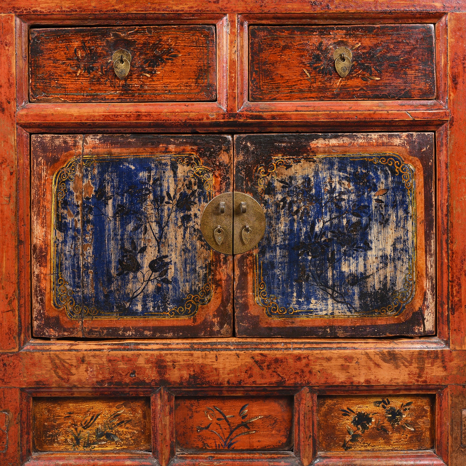 Painted Sideboard From Qinghai - 19th Century - Image 6