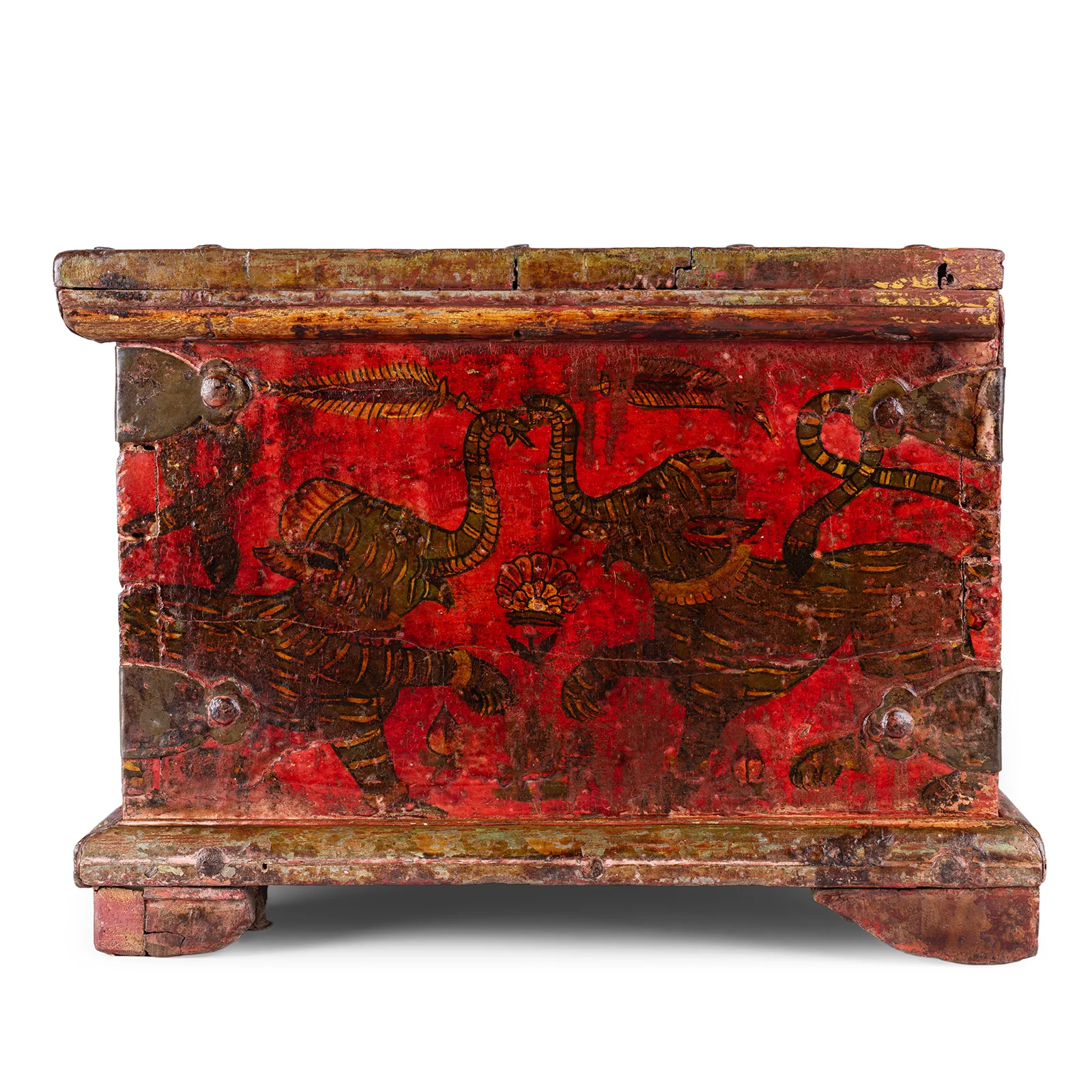 Painted Cash Box From Phalodi - 18th Century - Image 12