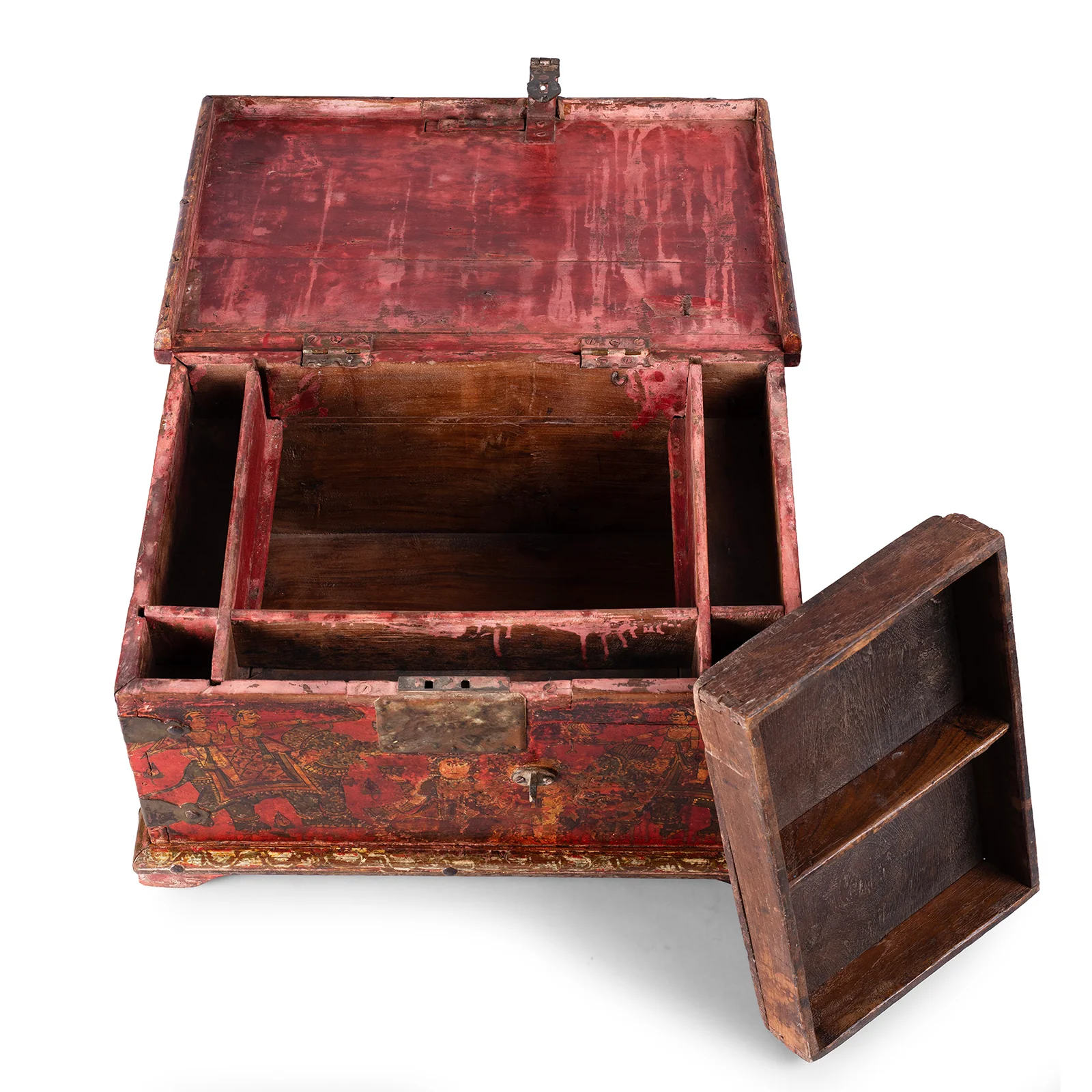 Painted Cash Box From Phalodi - 18th Century - Image 13