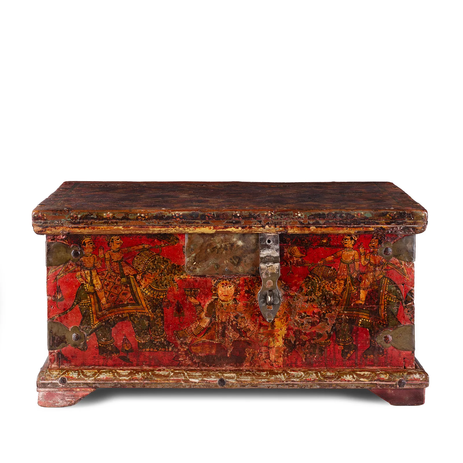 Painted Cash Box From Phalodi - 18th Century - Image 2