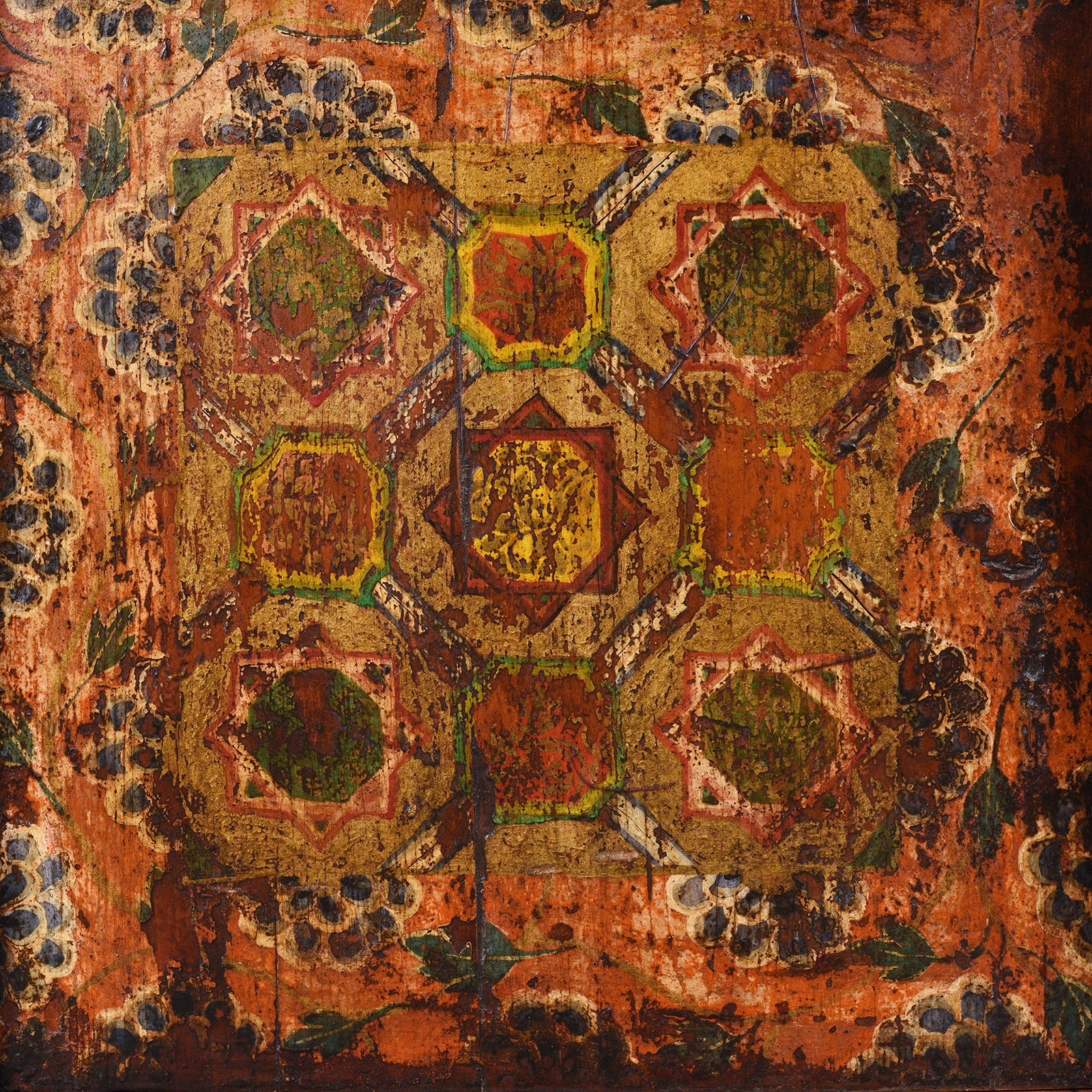 Painted Tibetan Altar Cabinet - Early 19th Century - Image 9