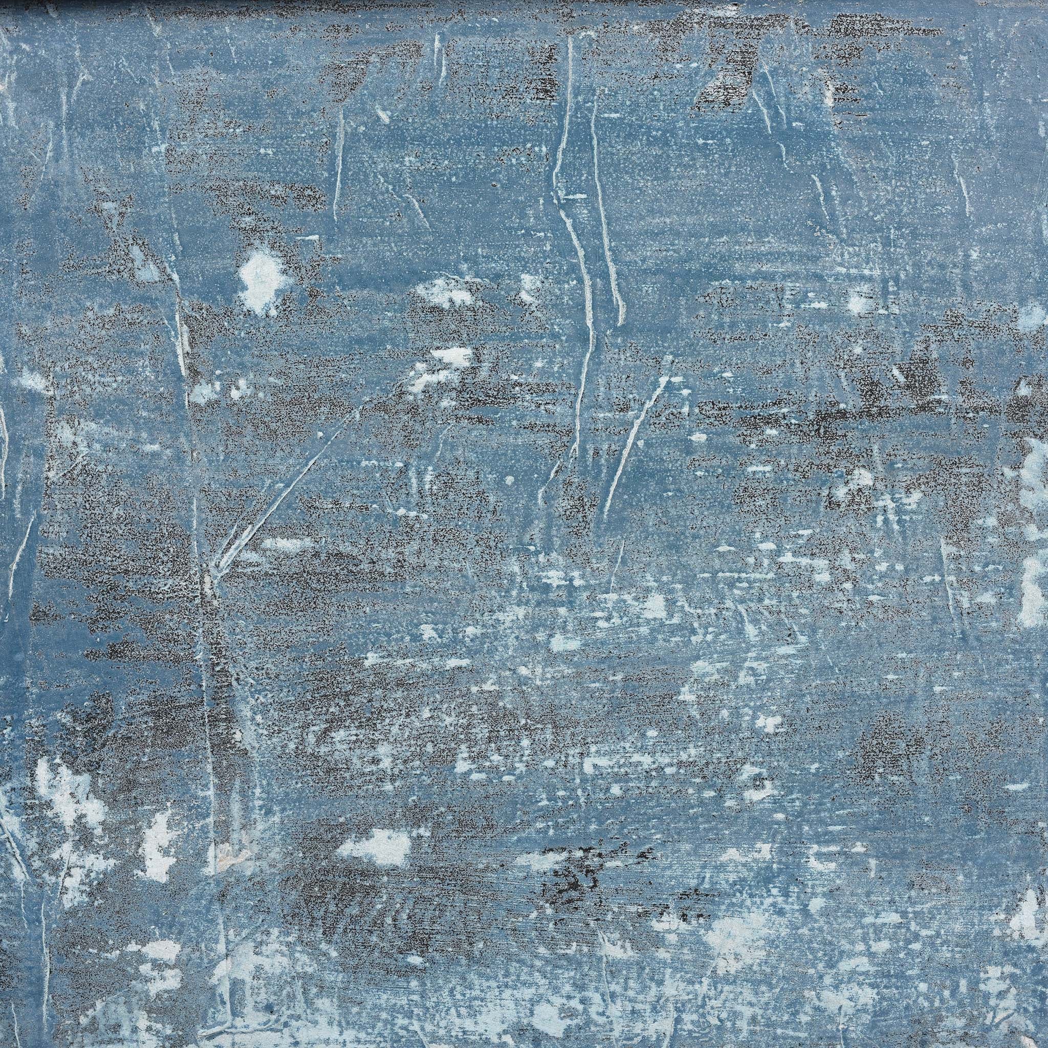 Painted Blue Storage Chest from Mongolia - Early 20thC - Image 3
