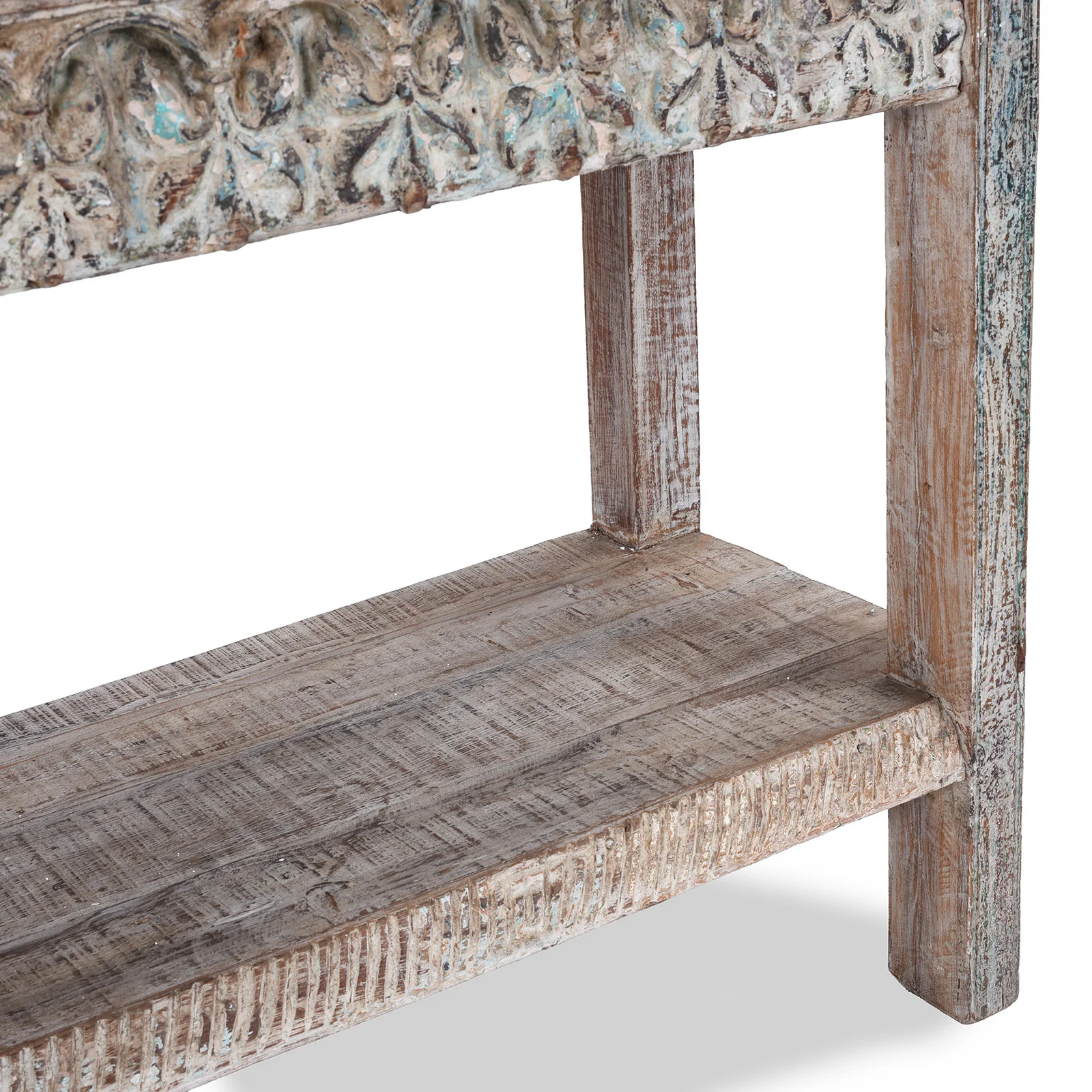 Indian Console Table Made From Reclaimed Teak - Image 7