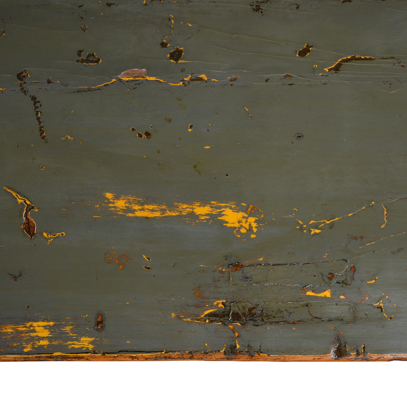 Painted Elm Altar Table From Qinghai -19th Century - Image 8
