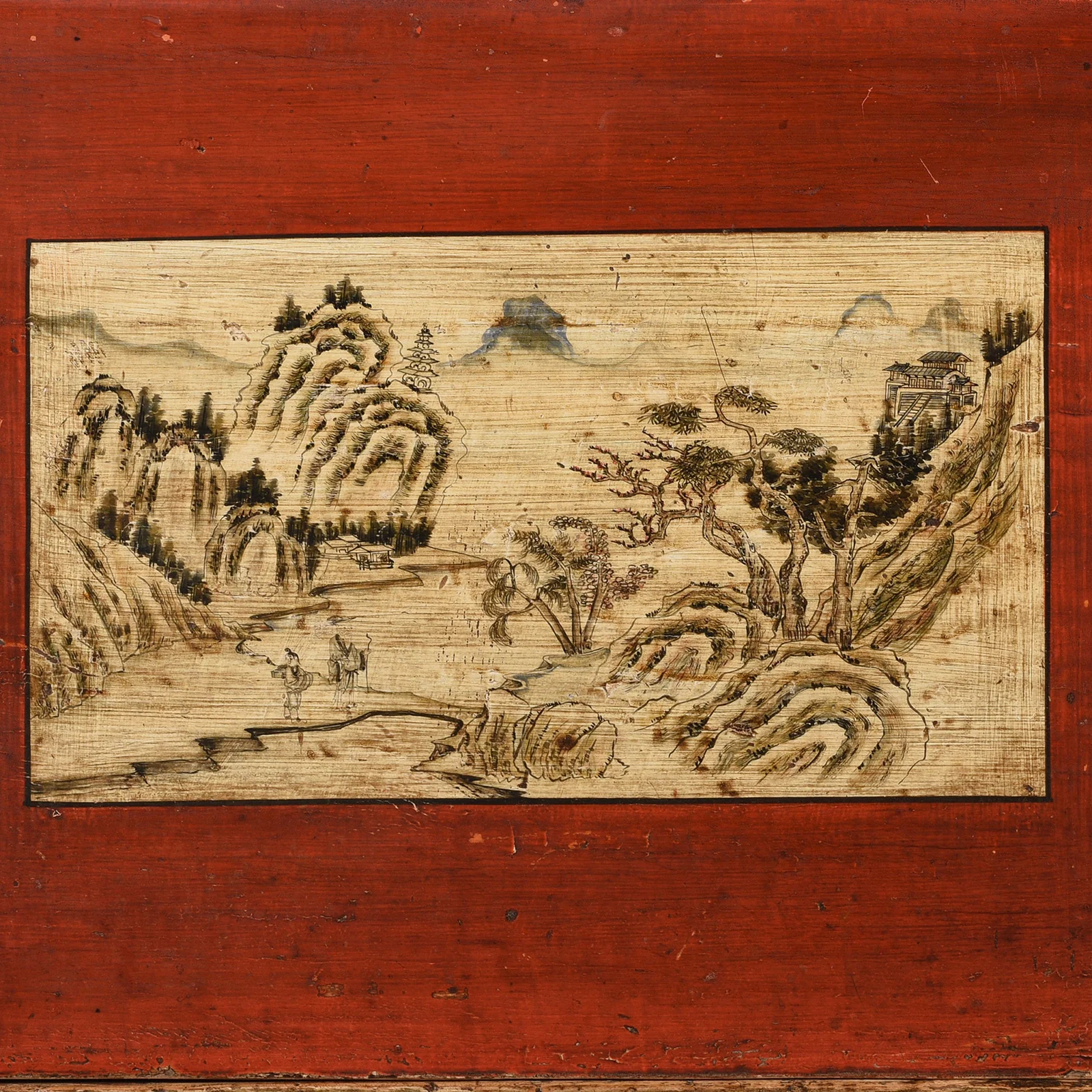 Painted Gansu Sideboard - 19th Century - Image 11