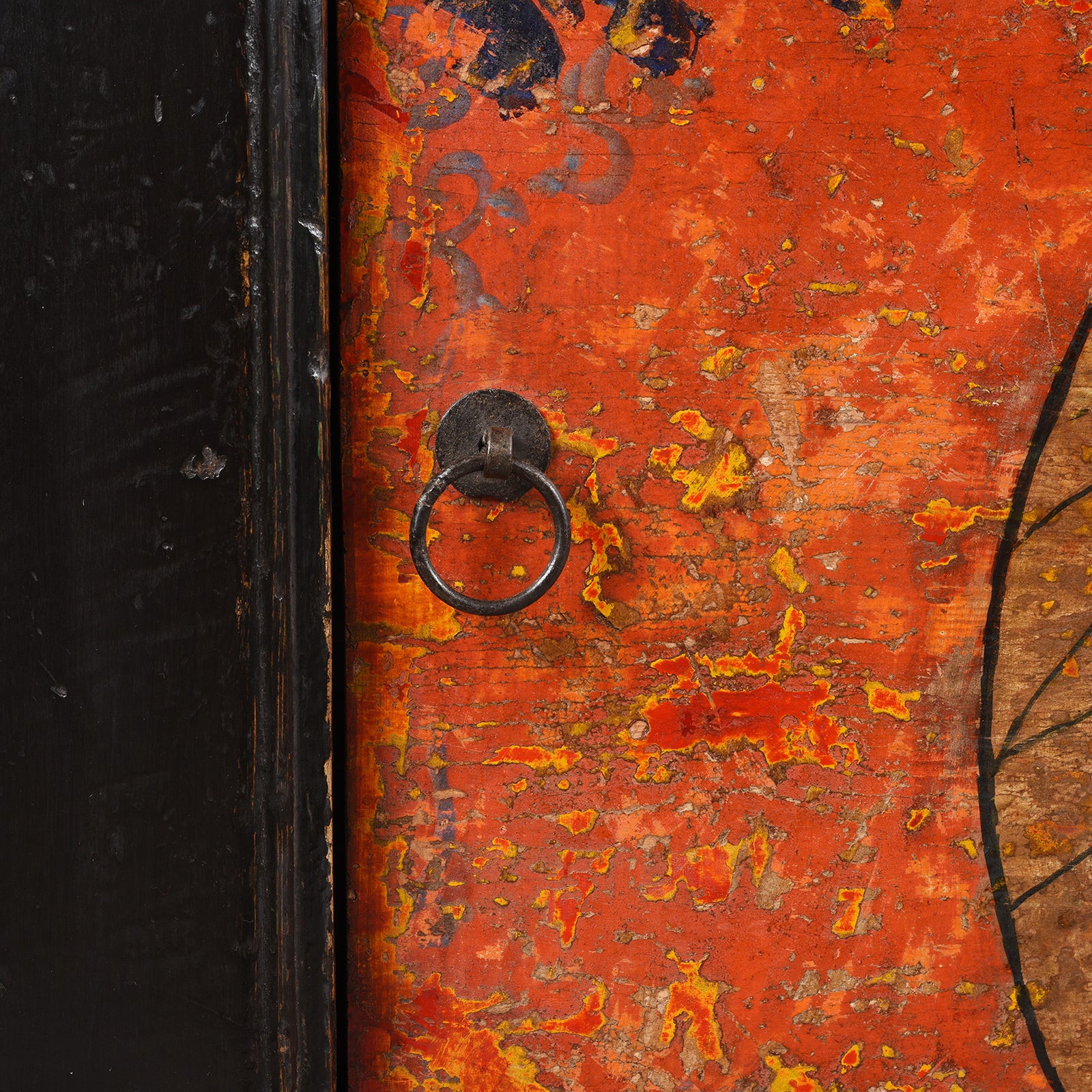 Painted Gansu Grain Store Sideboard - 19th Century - Image 7