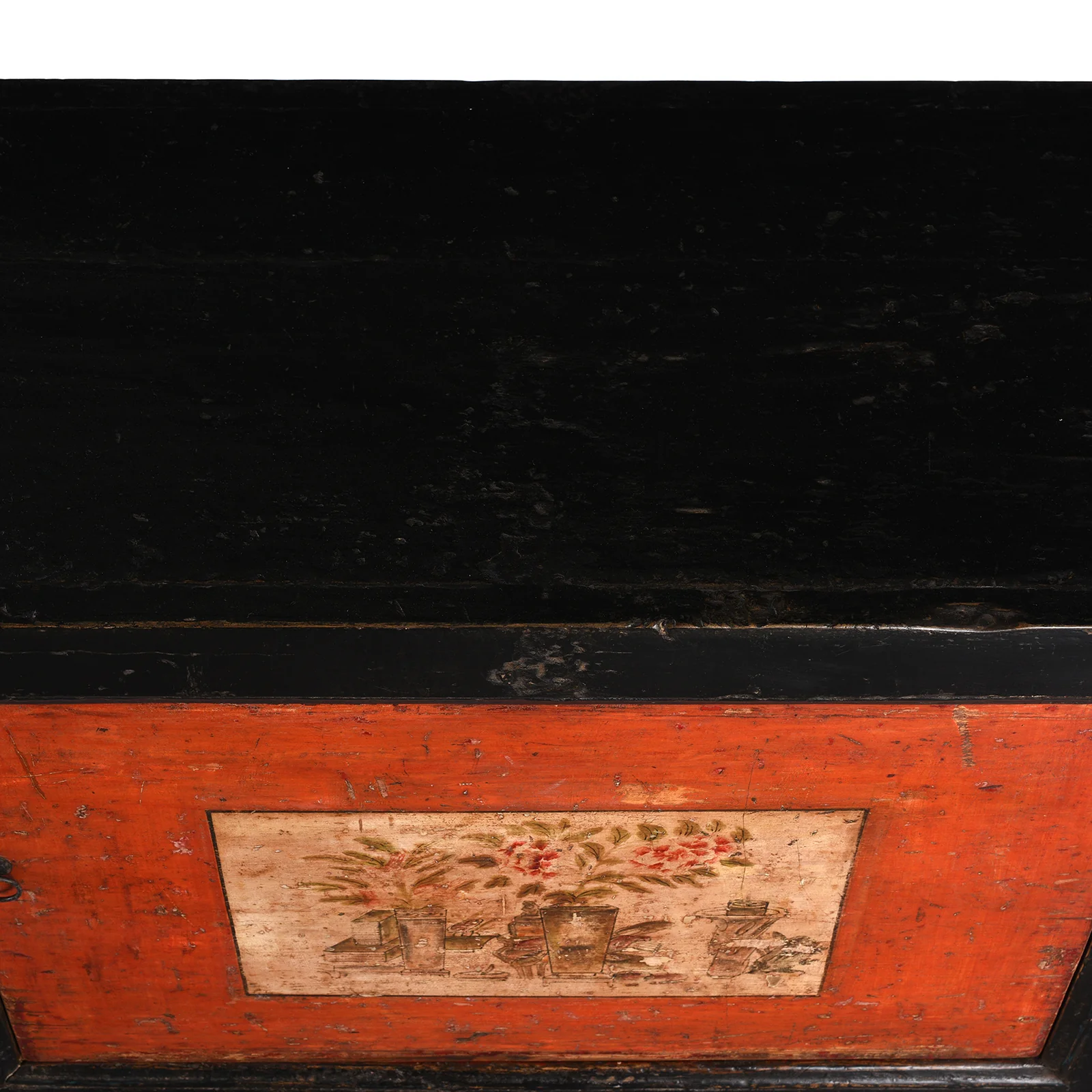 Painted Gansu Side Cabinet - Late 19th Century - Image 8