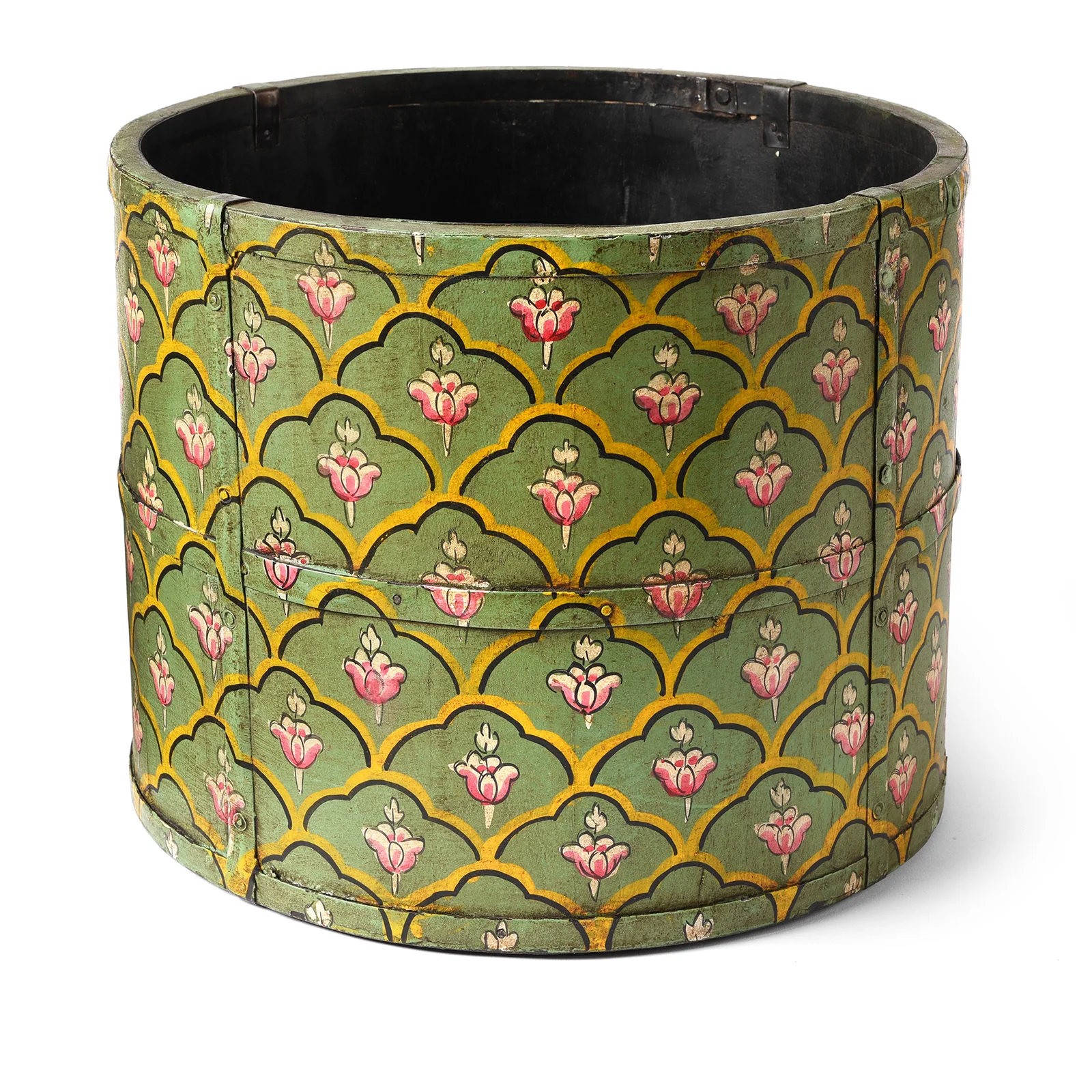 Painted Grain Measure Planter - Mughal Green - Image 10