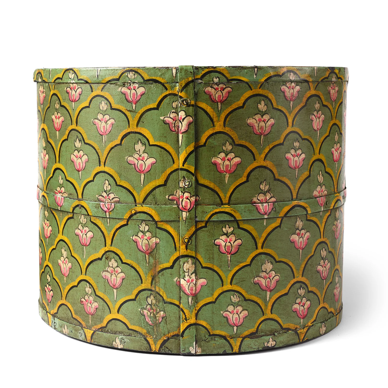 Painted Grain Measure Planter - Mughal Green - Image 5