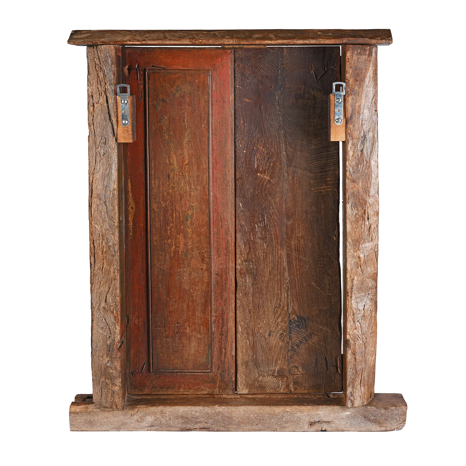Painted Indian Window From Bikaner - 19th Century - Image 5