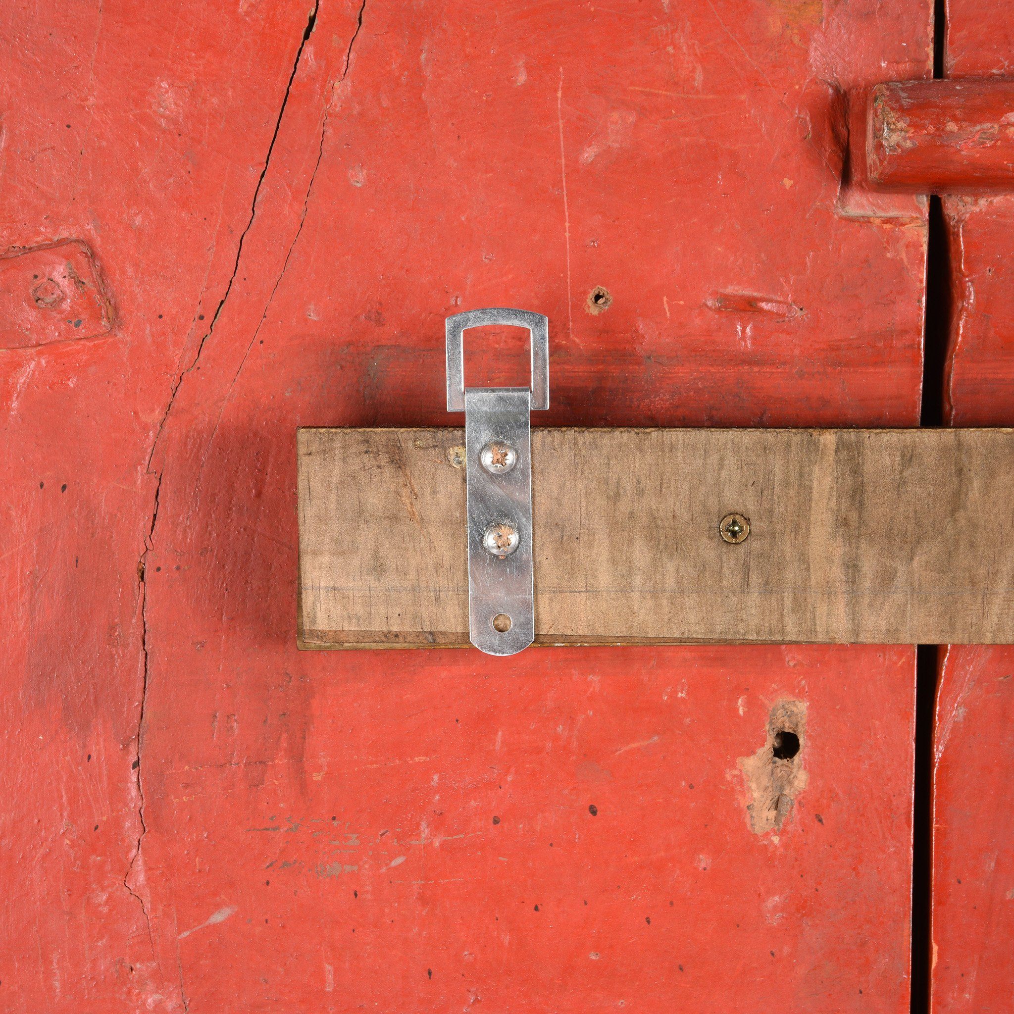 Painted Indian Window Shutter From Bikaner - 18thC - Image 6