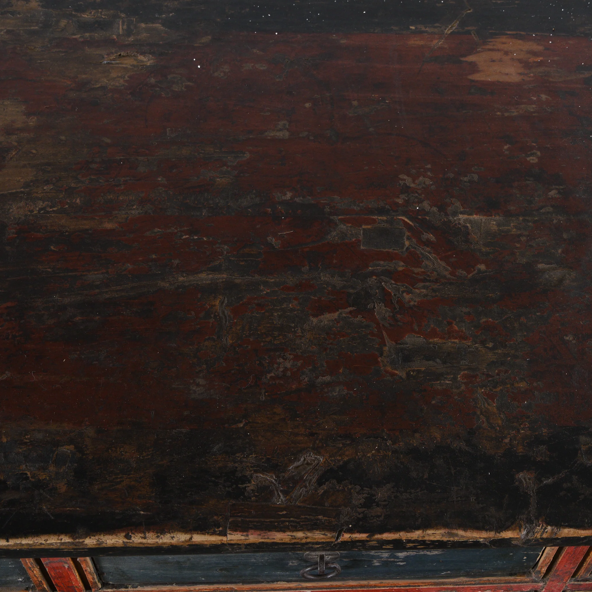Painted Mongolian Altar Cabinet - Early 19thC - Image 8