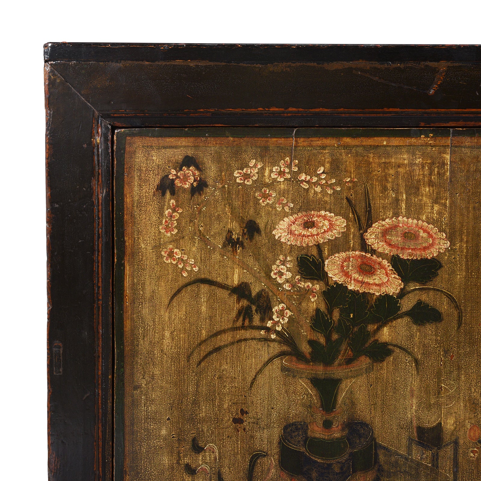 Painted Cedar Sideboard From Mongolia - 19thC - Image 2