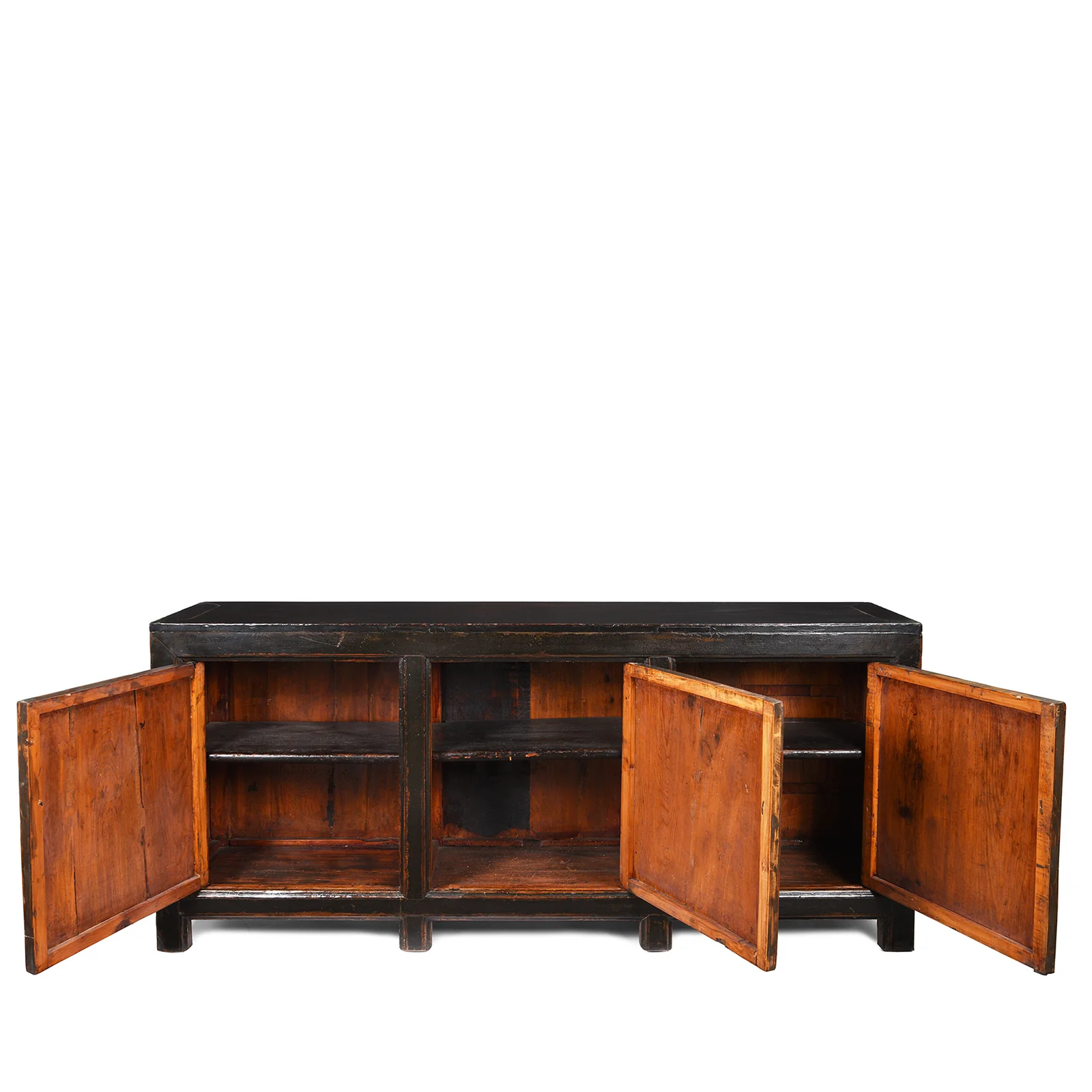 Painted Cedar Sideboard From Mongolia - 19thC - Image 4